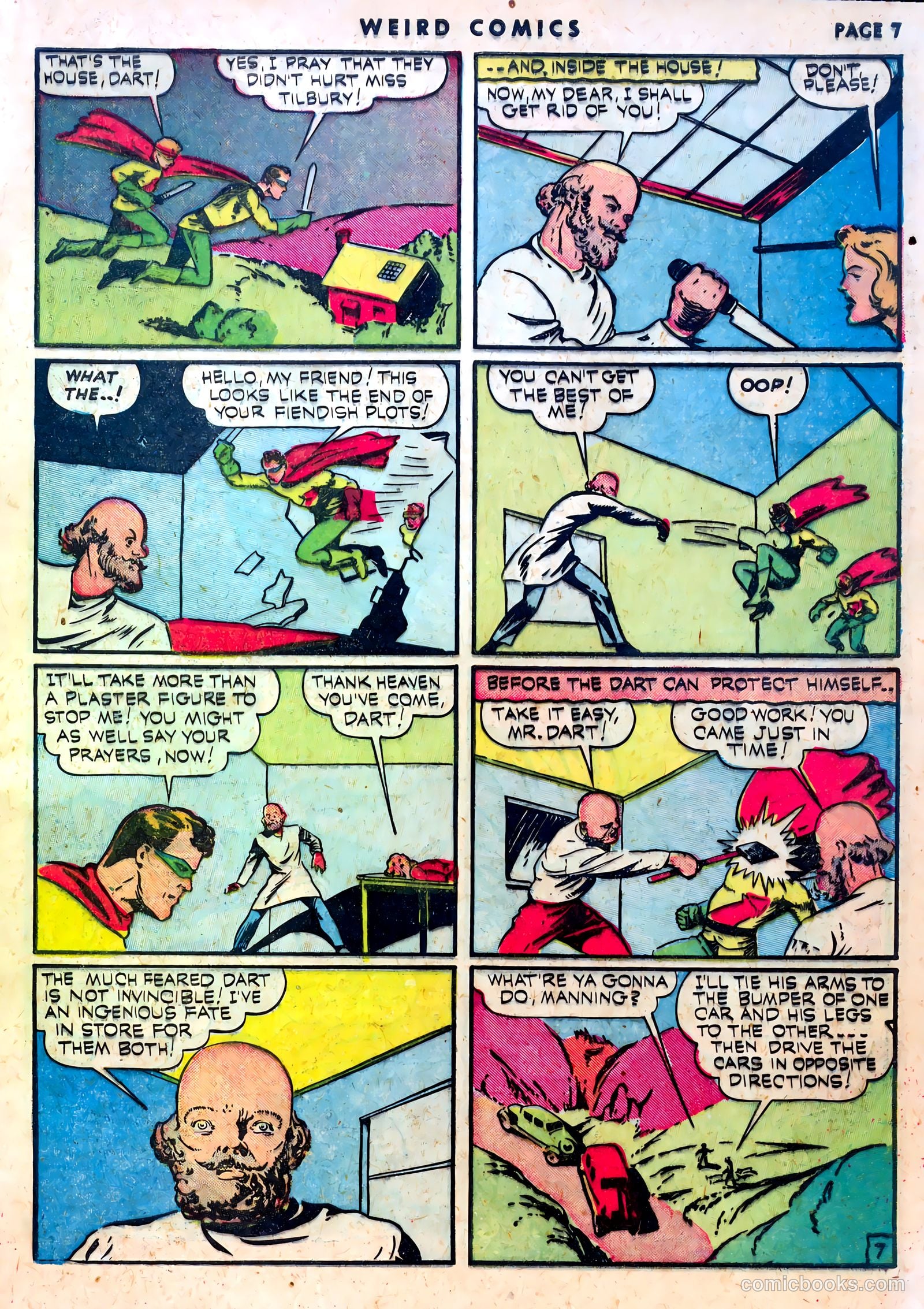 Weird Comics #14 (1941) — page 9 of 67