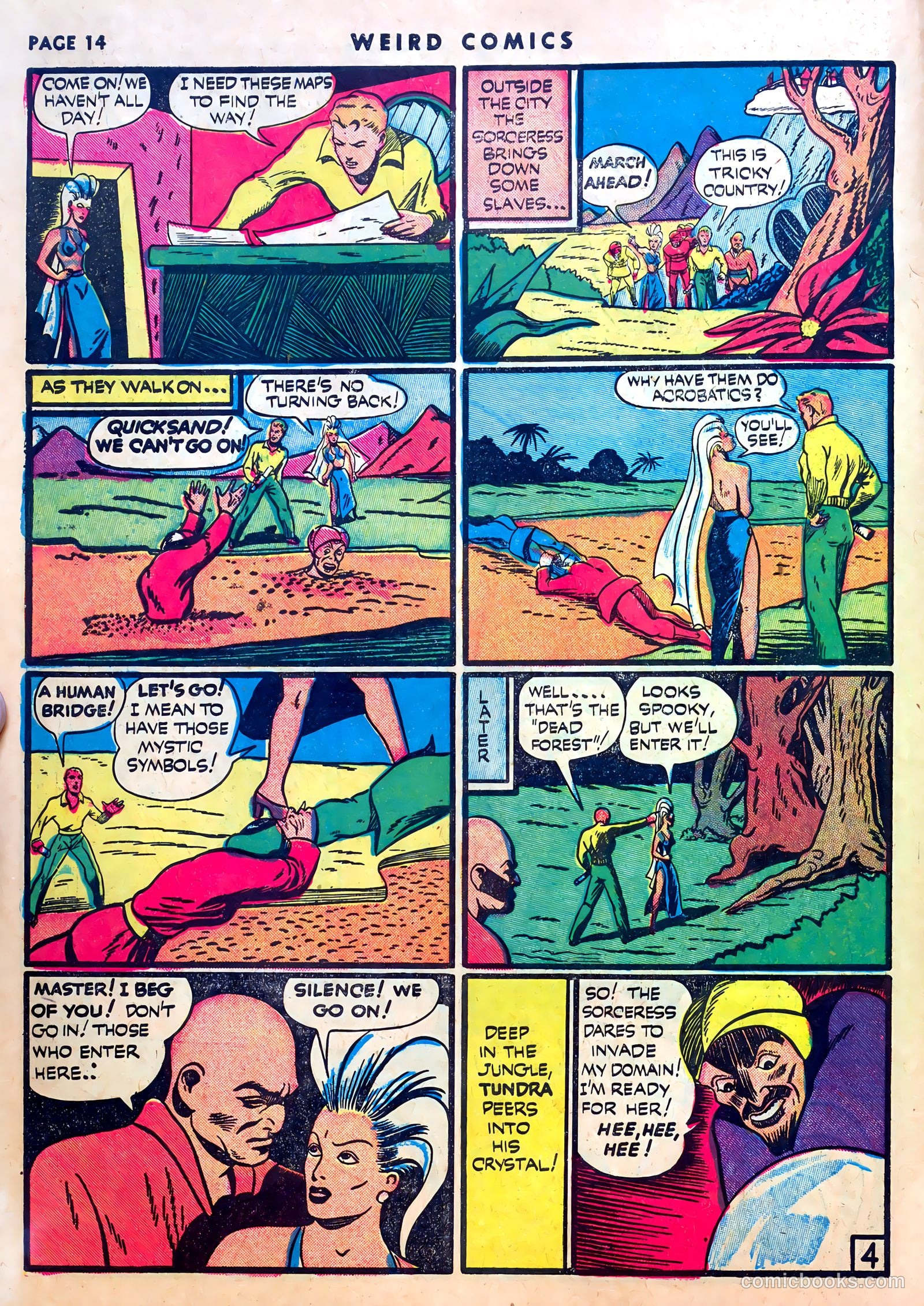 Weird Comics #14 (1941) — page 16 of 67