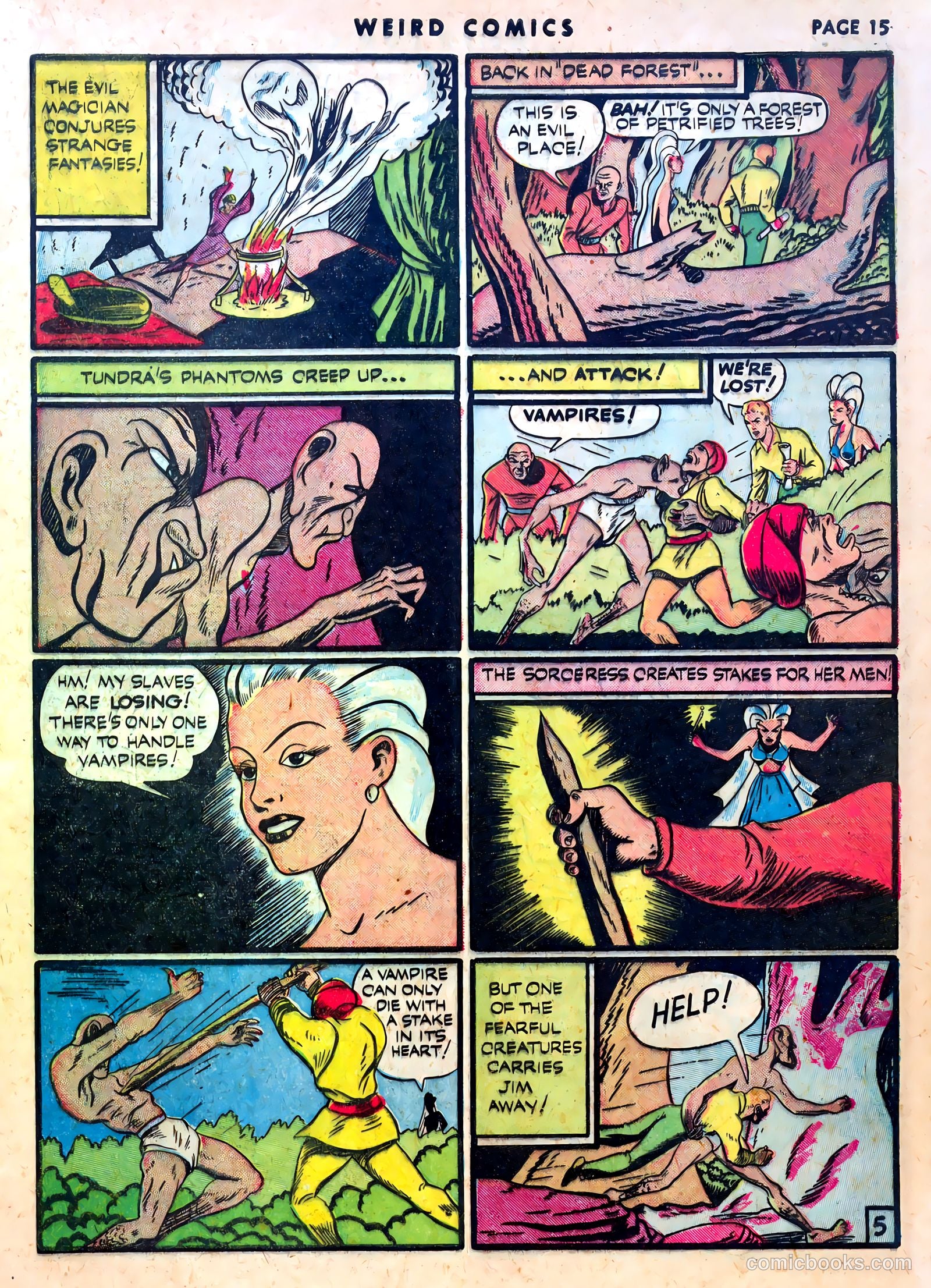 Weird Comics #14 (1941) — page 17 of 67
