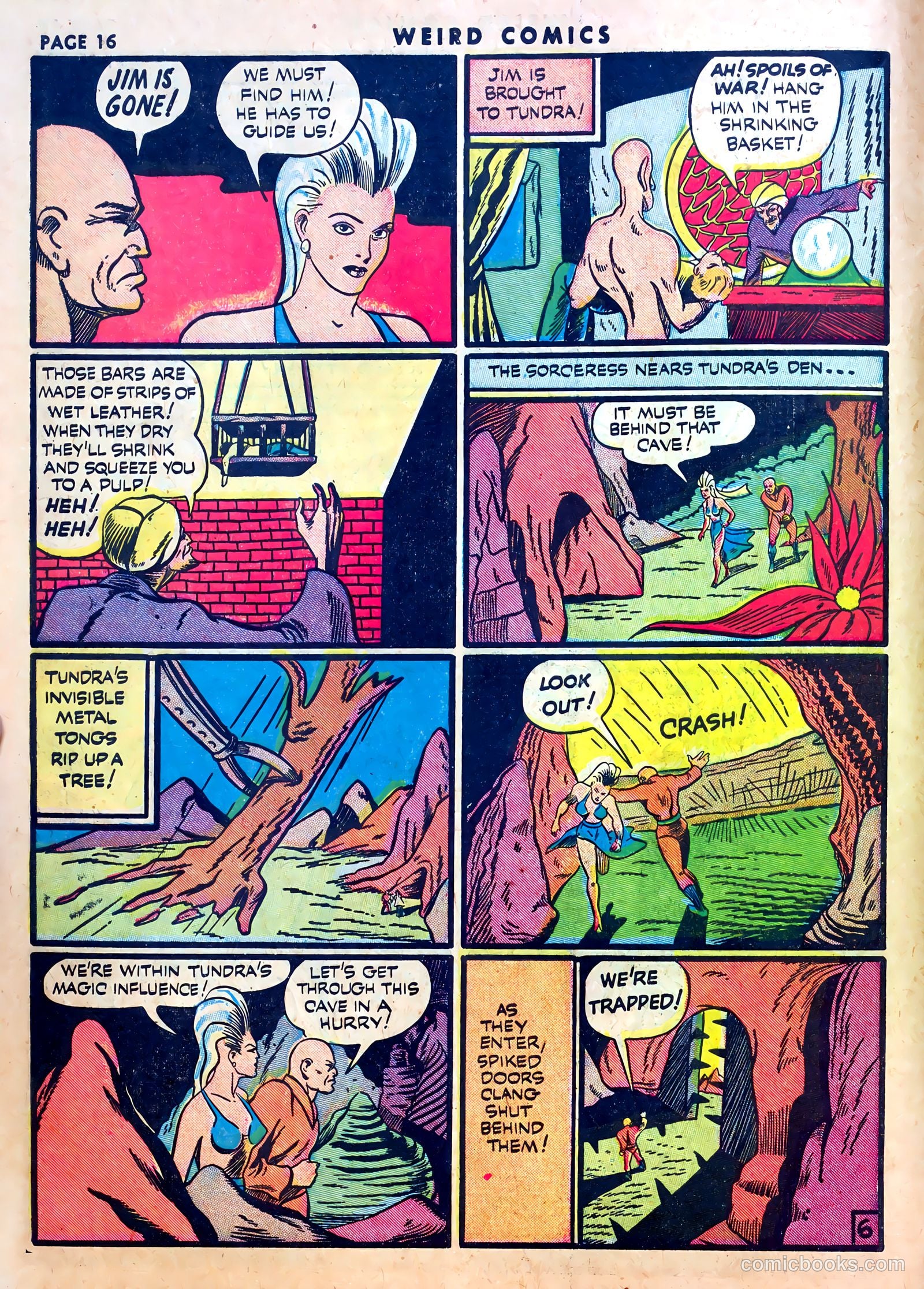 Weird Comics #14 (1941) — page 18 of 67