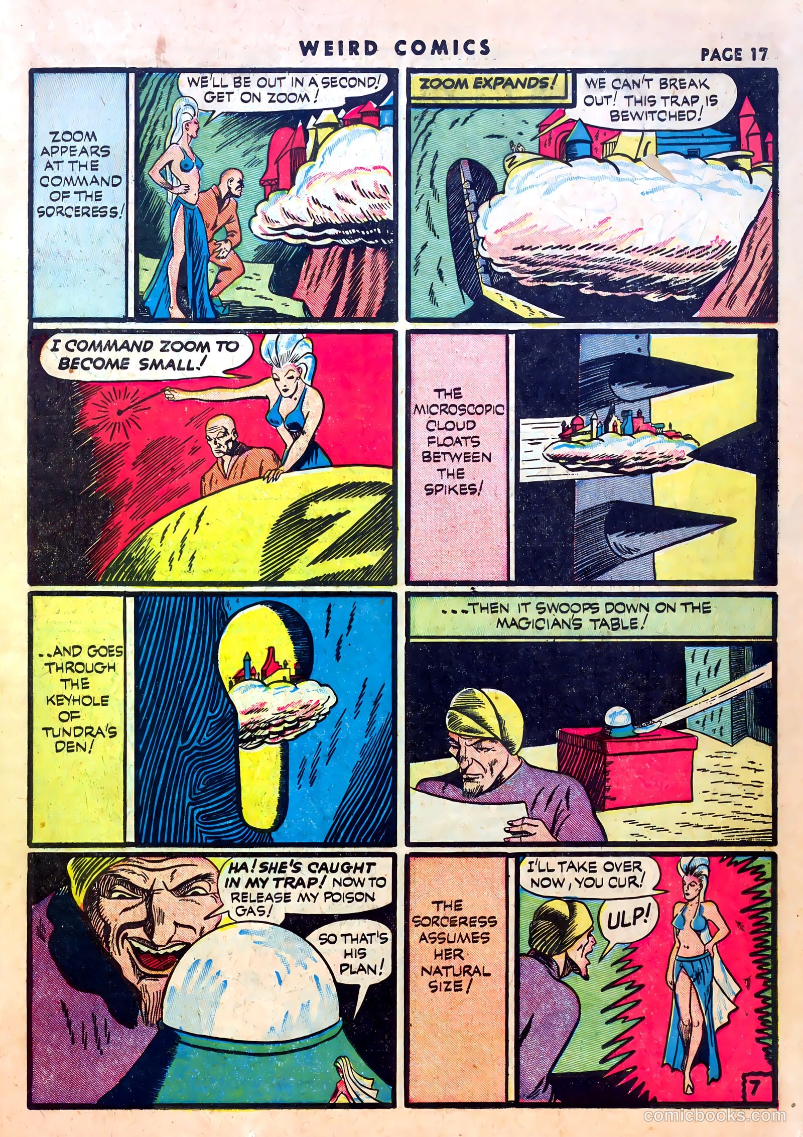 Weird Comics #14 (1941) — page 19 of 67