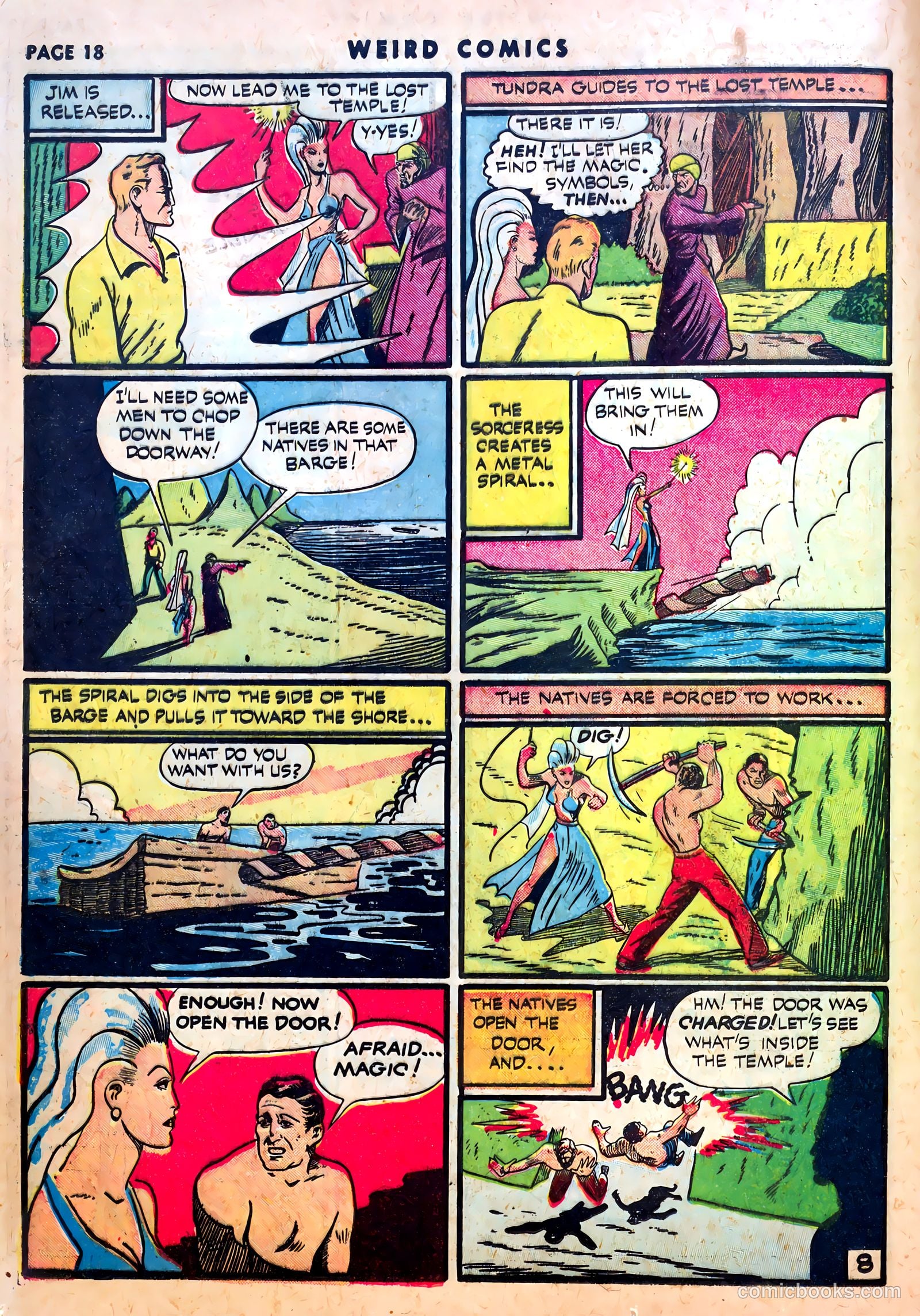 Weird Comics #14 (1941) — page 20 of 67