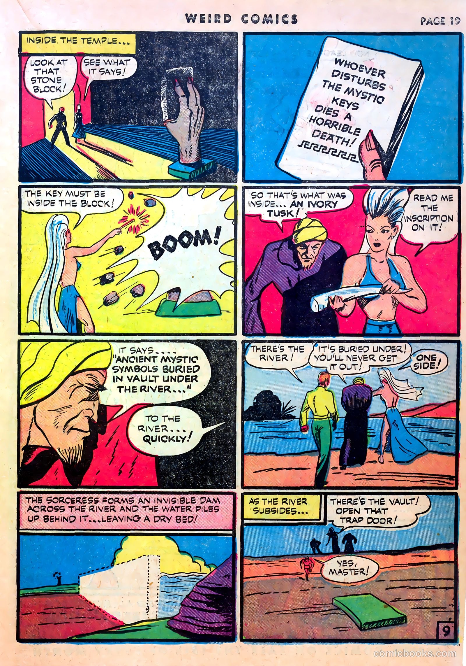 Weird Comics #14 (1941) — page 21 of 67