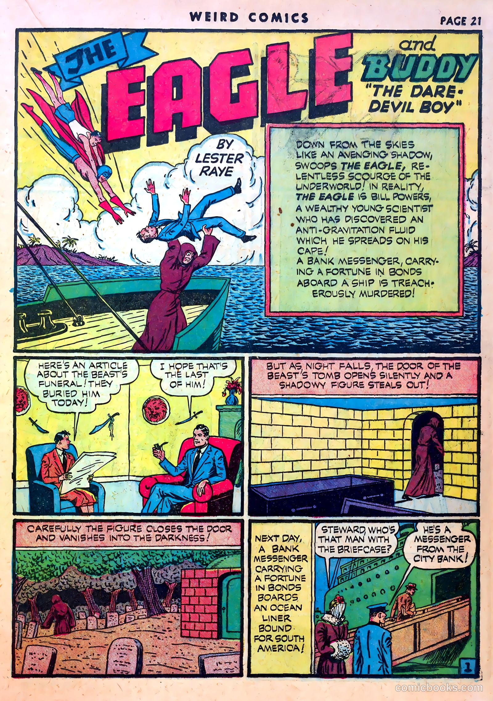 Weird Comics #14 (1941) — page 23 of 67