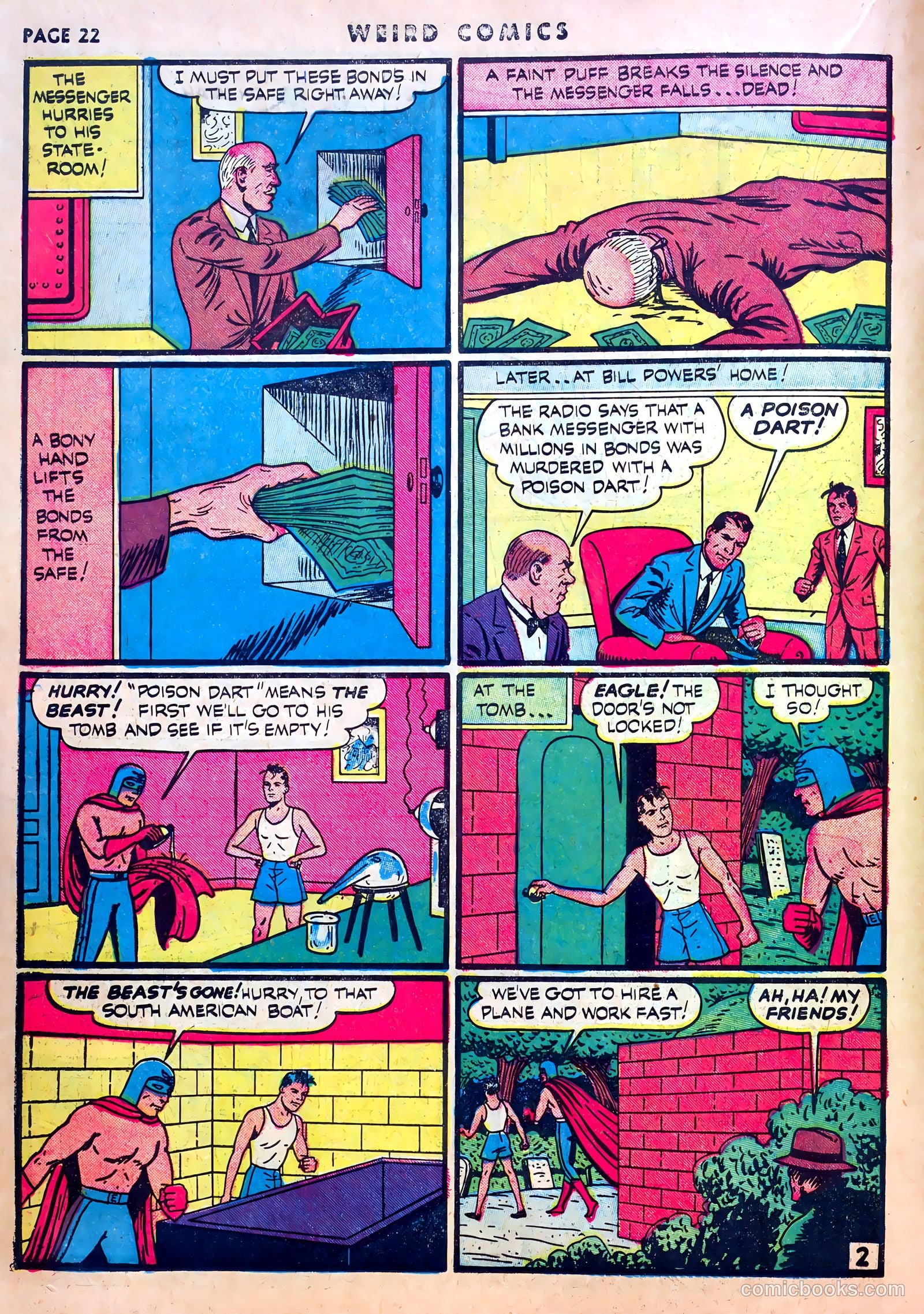 Weird Comics #14 (1941) — page 24 of 67