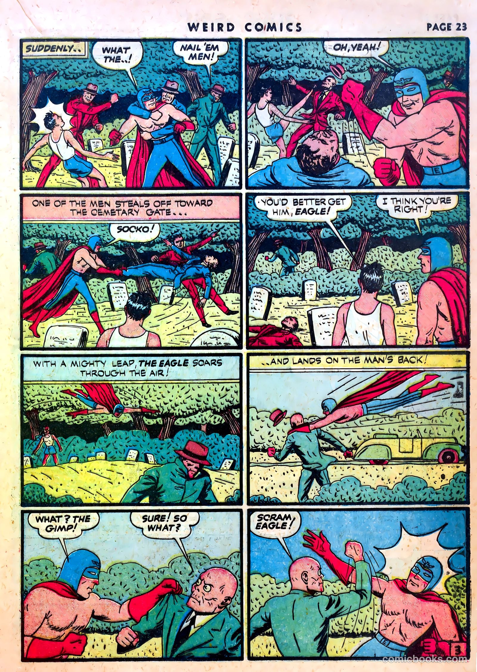 Weird Comics #14 (1941) — page 25 of 67