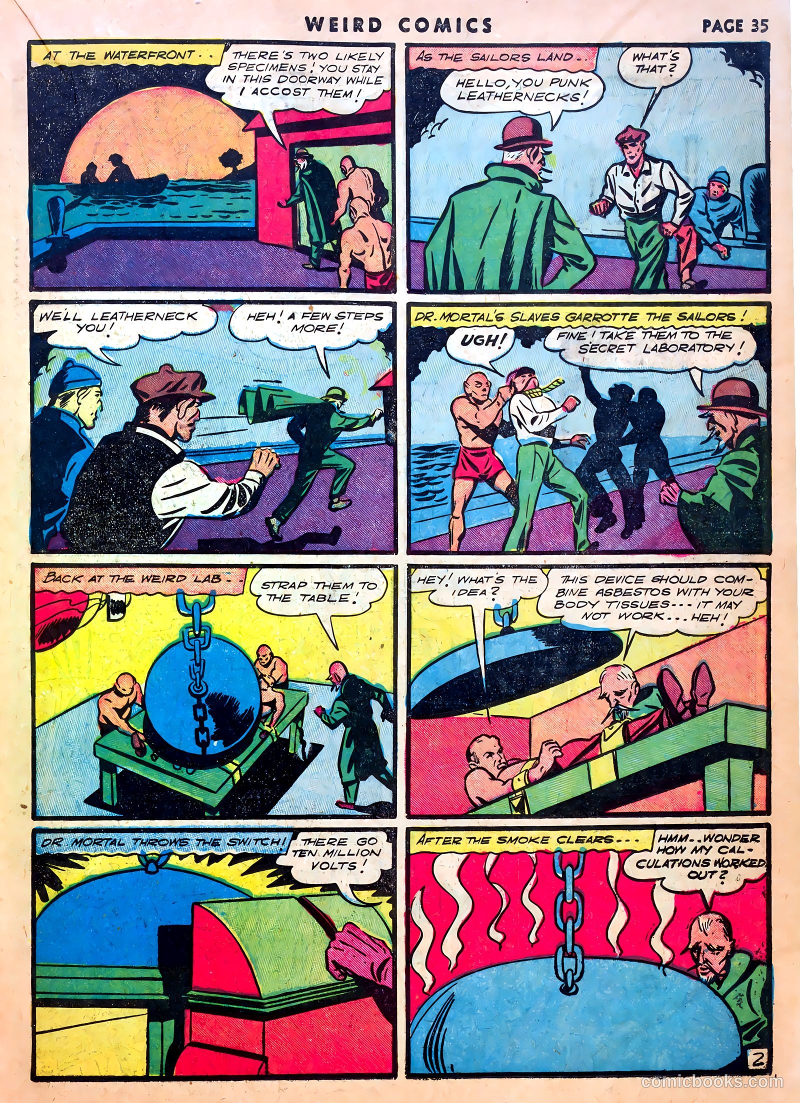 Weird Comics #14 (1941) — page 36 of 67
