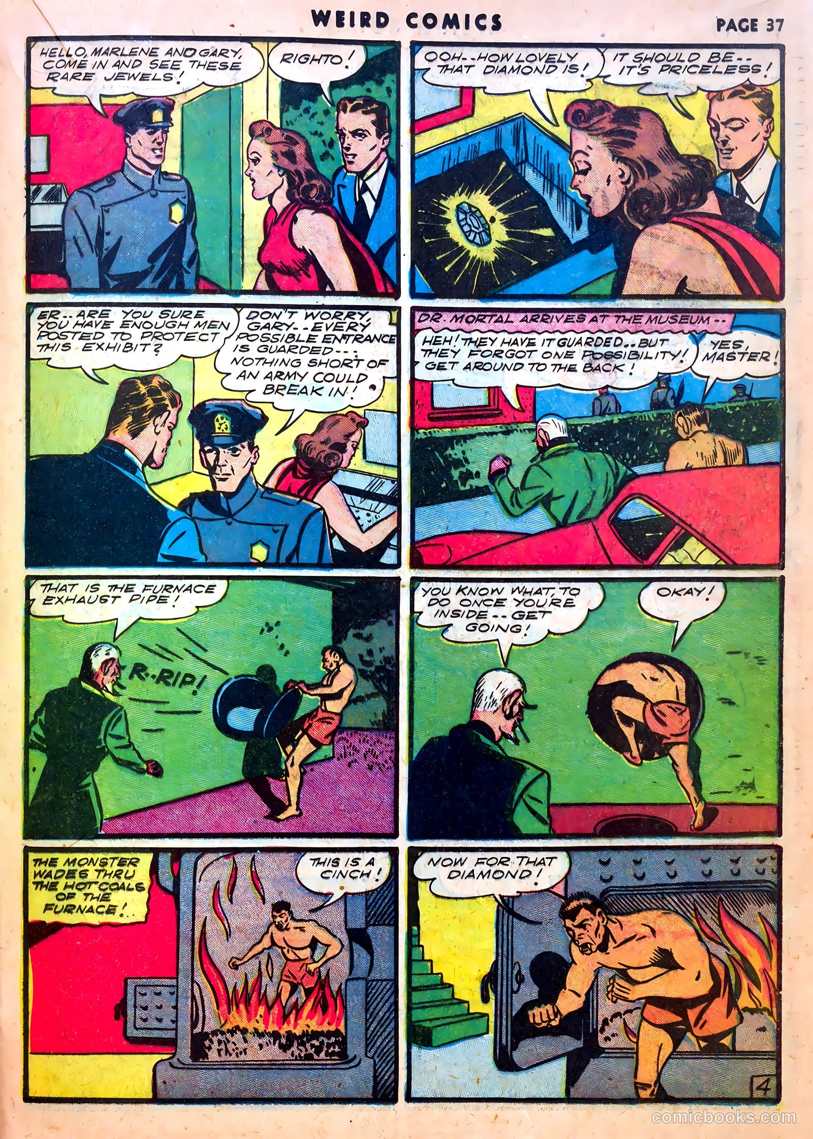 Weird Comics #14 (1941) — page 38 of 67