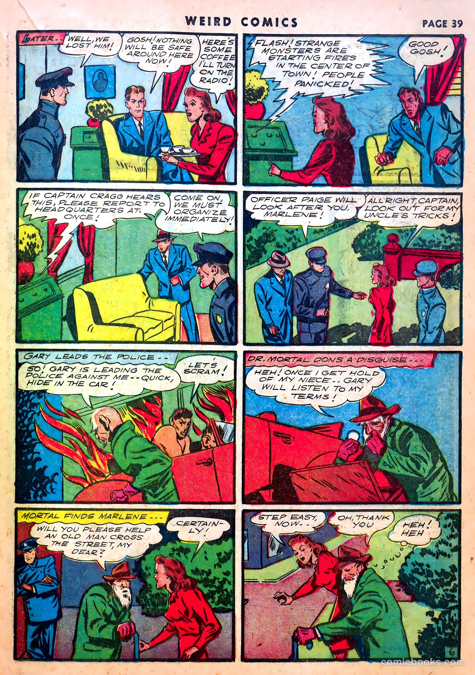Weird Comics #14 (1941) — page 40 of 67