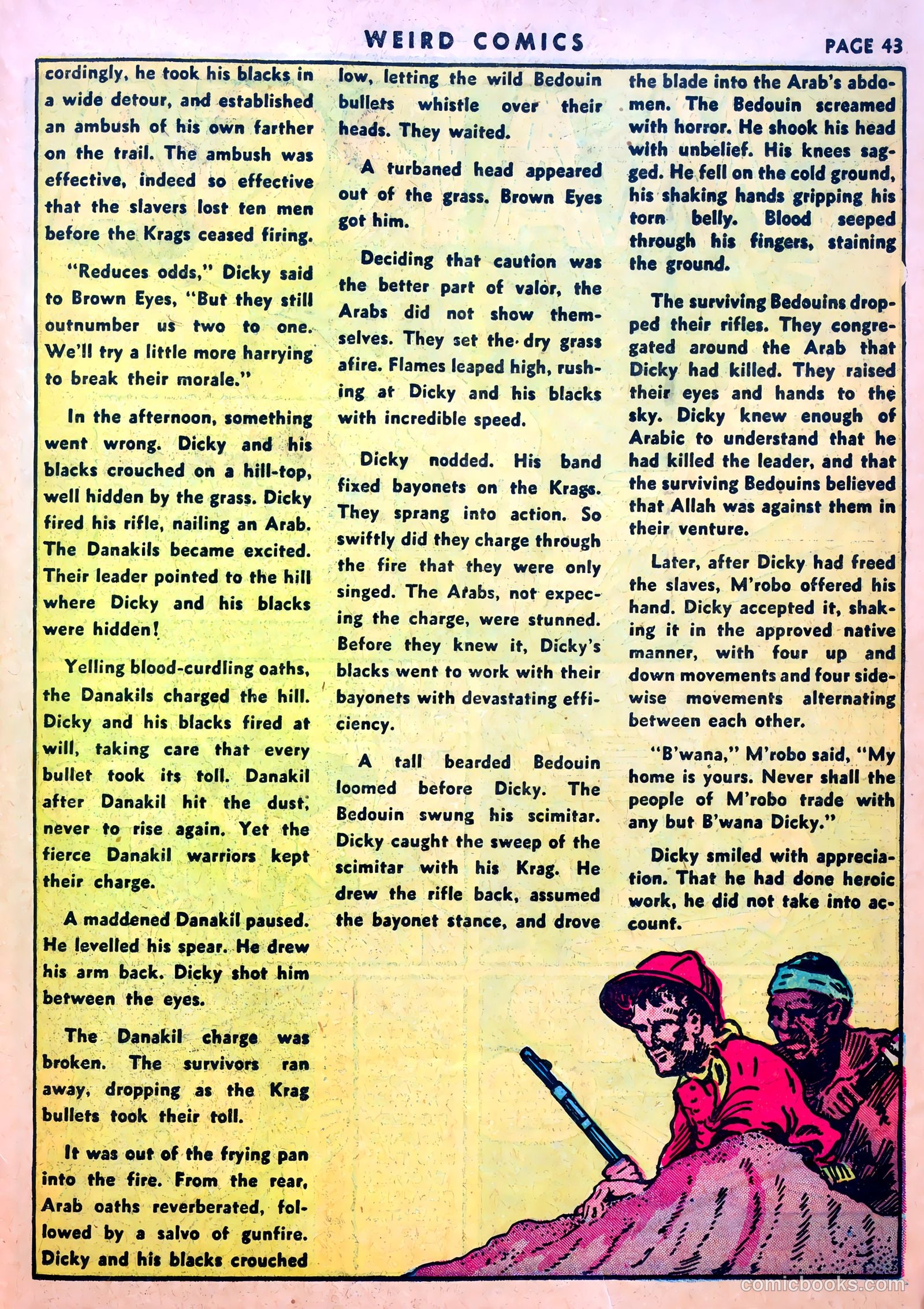 Weird Comics #14 (1941) — page 44 of 67