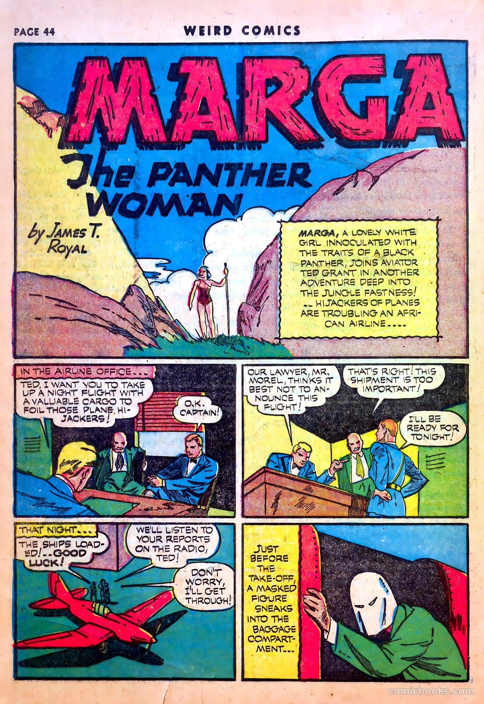 Weird Comics #14 (1941) — page 45 of 67