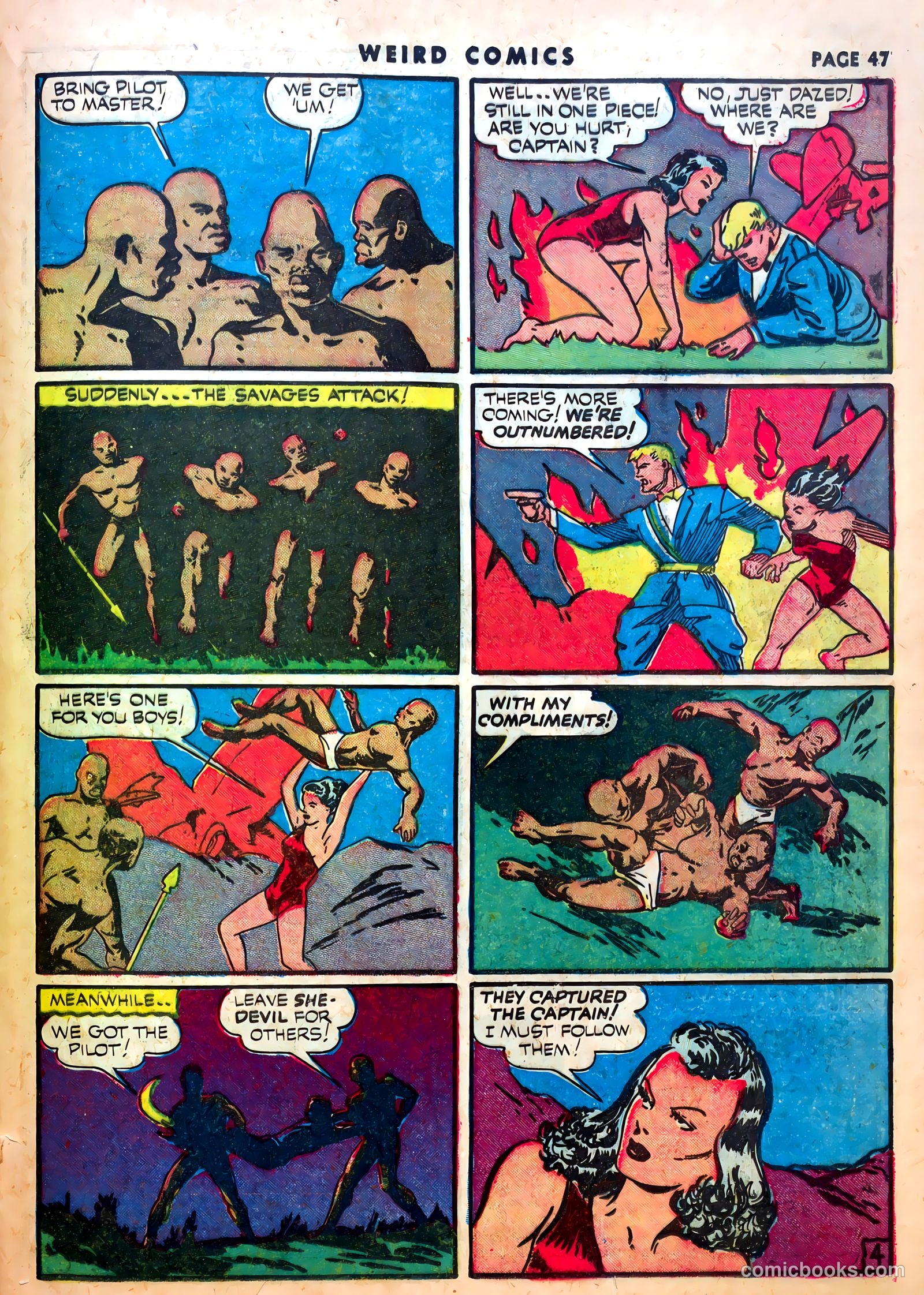 Weird Comics #14 (1941) — page 48 of 67