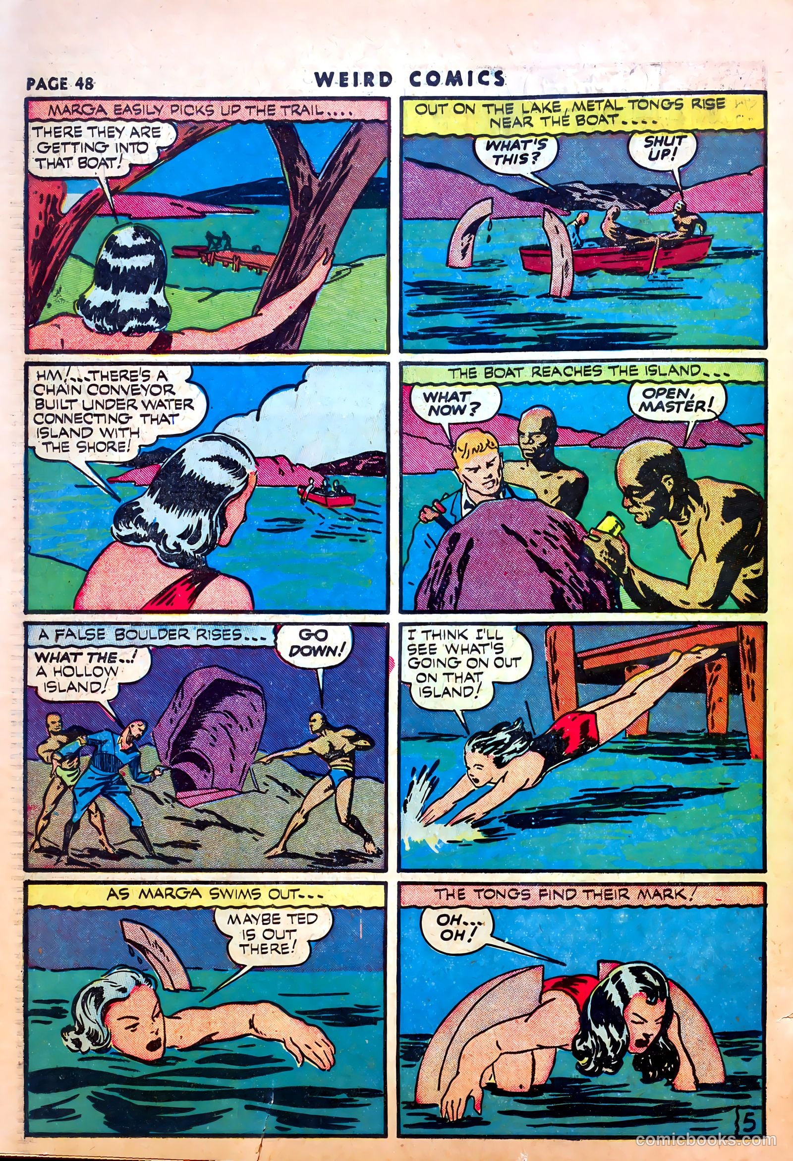 Weird Comics #14 (1941) — page 49 of 67