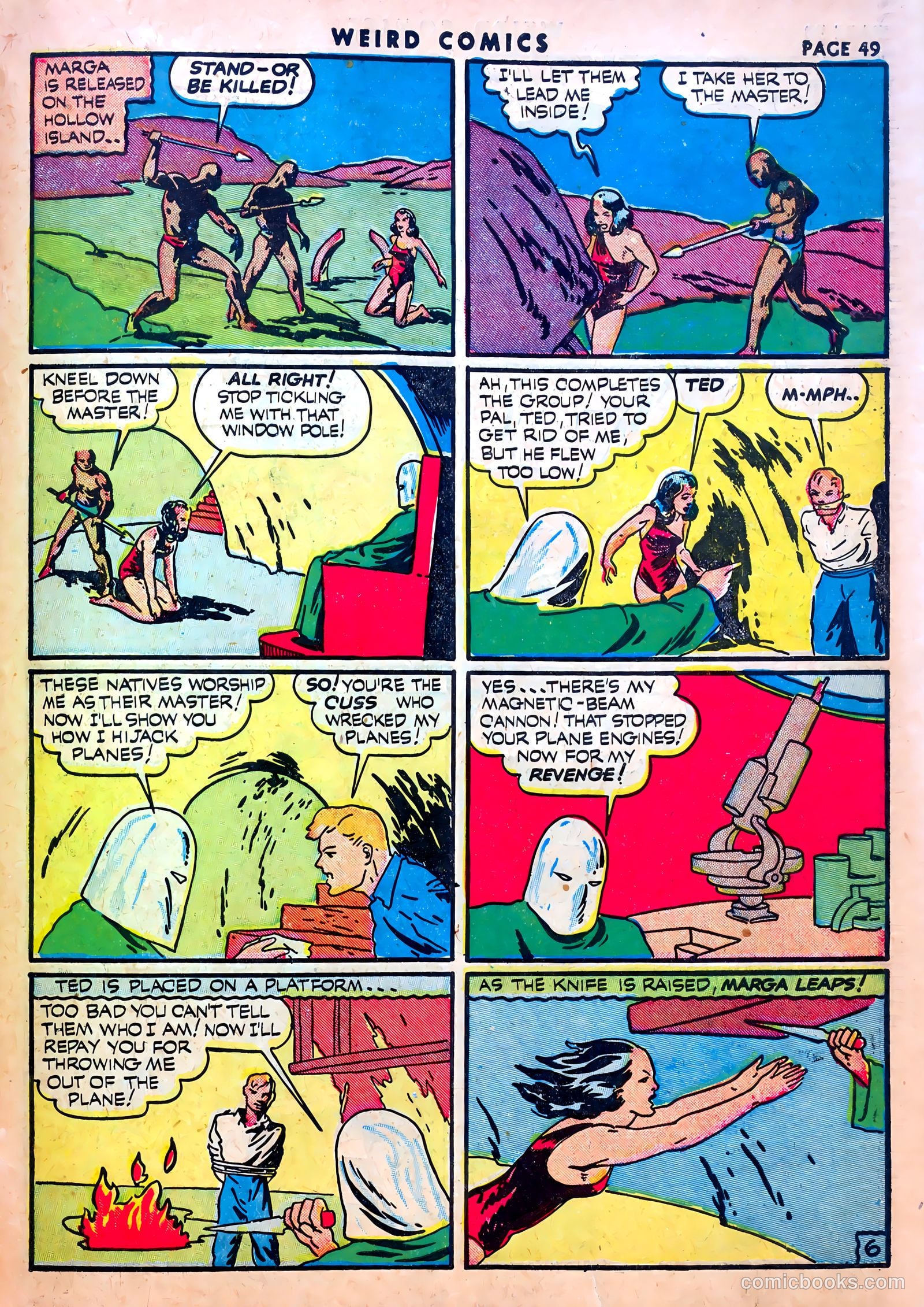 Weird Comics #14 (1941) — page 50 of 67
