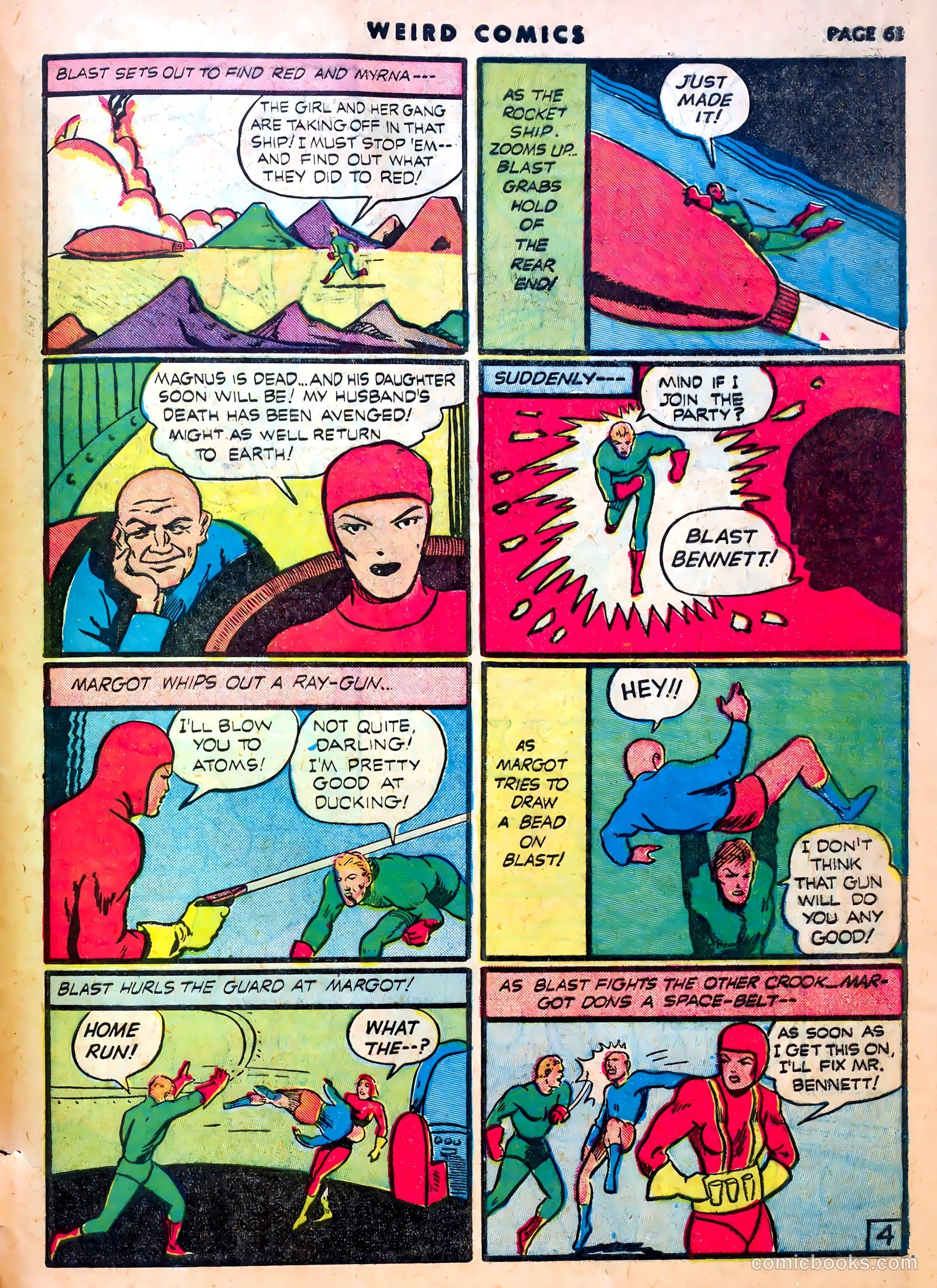 Weird Comics #14 (1941) — page 62 of 67