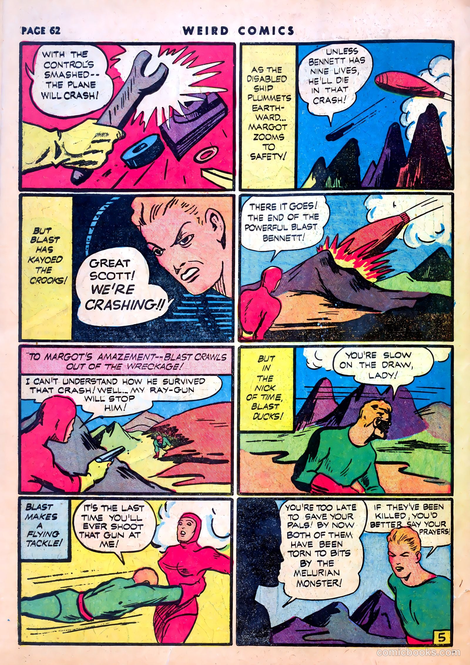 Weird Comics #14 (1941) — page 63 of 67