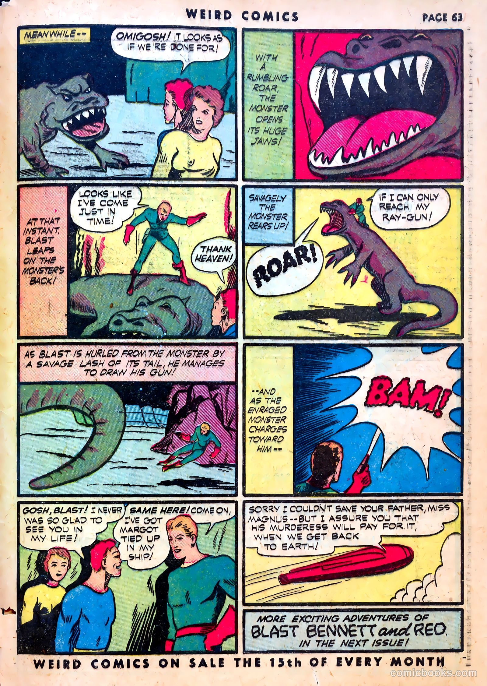 Weird Comics #14 (1941) — page 64 of 67