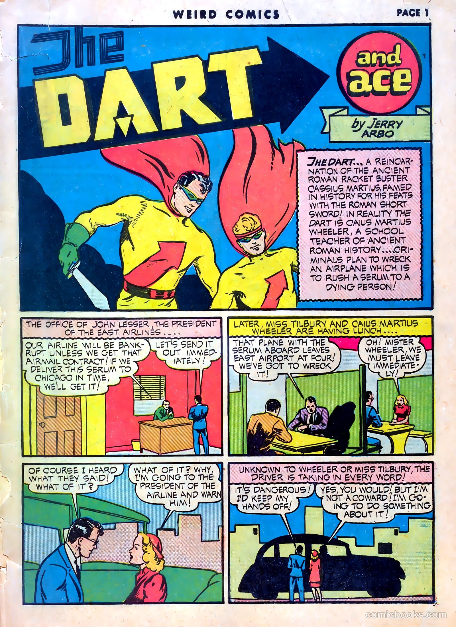 Weird Comics #15 (1941) — page 3 of 67