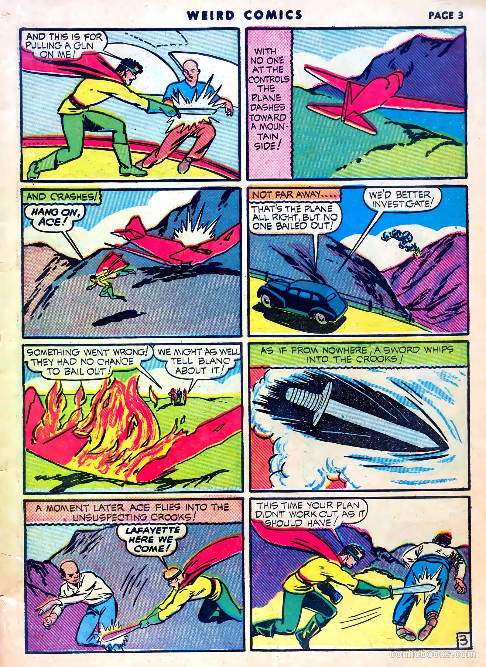Weird Comics #15 (1941) — page 5 of 67