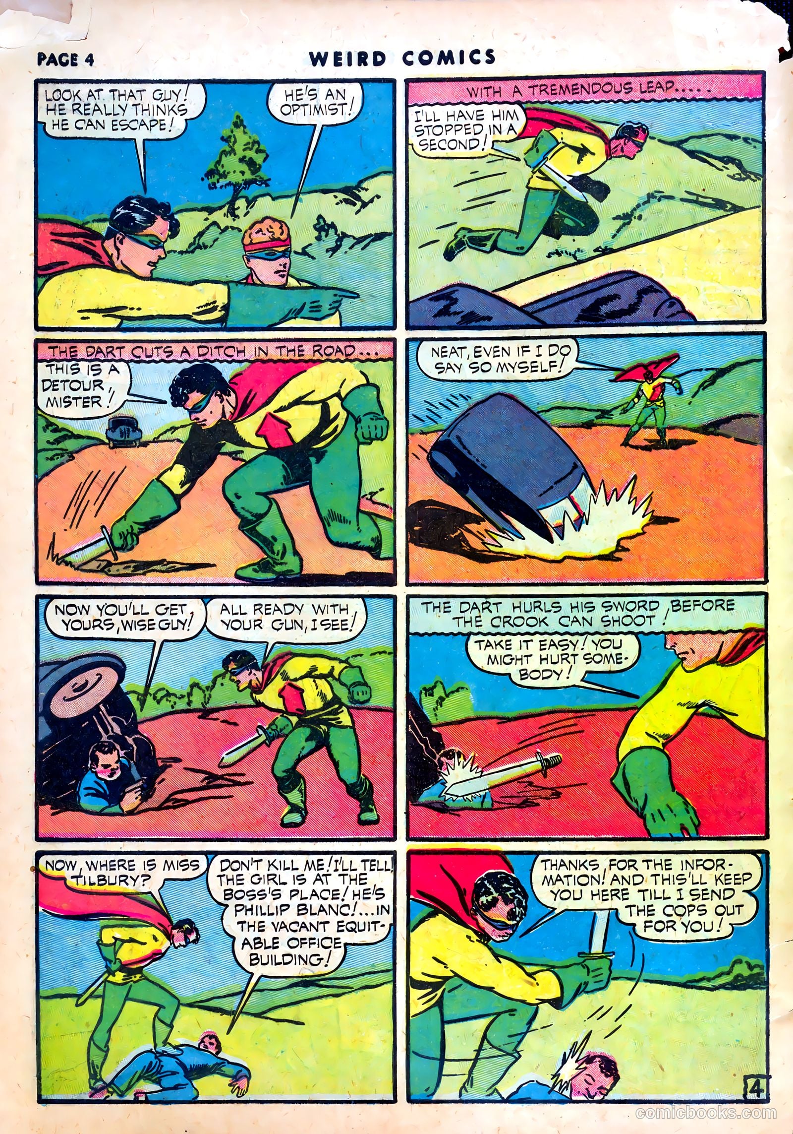 Weird Comics #15 (1941) — page 6 of 67
