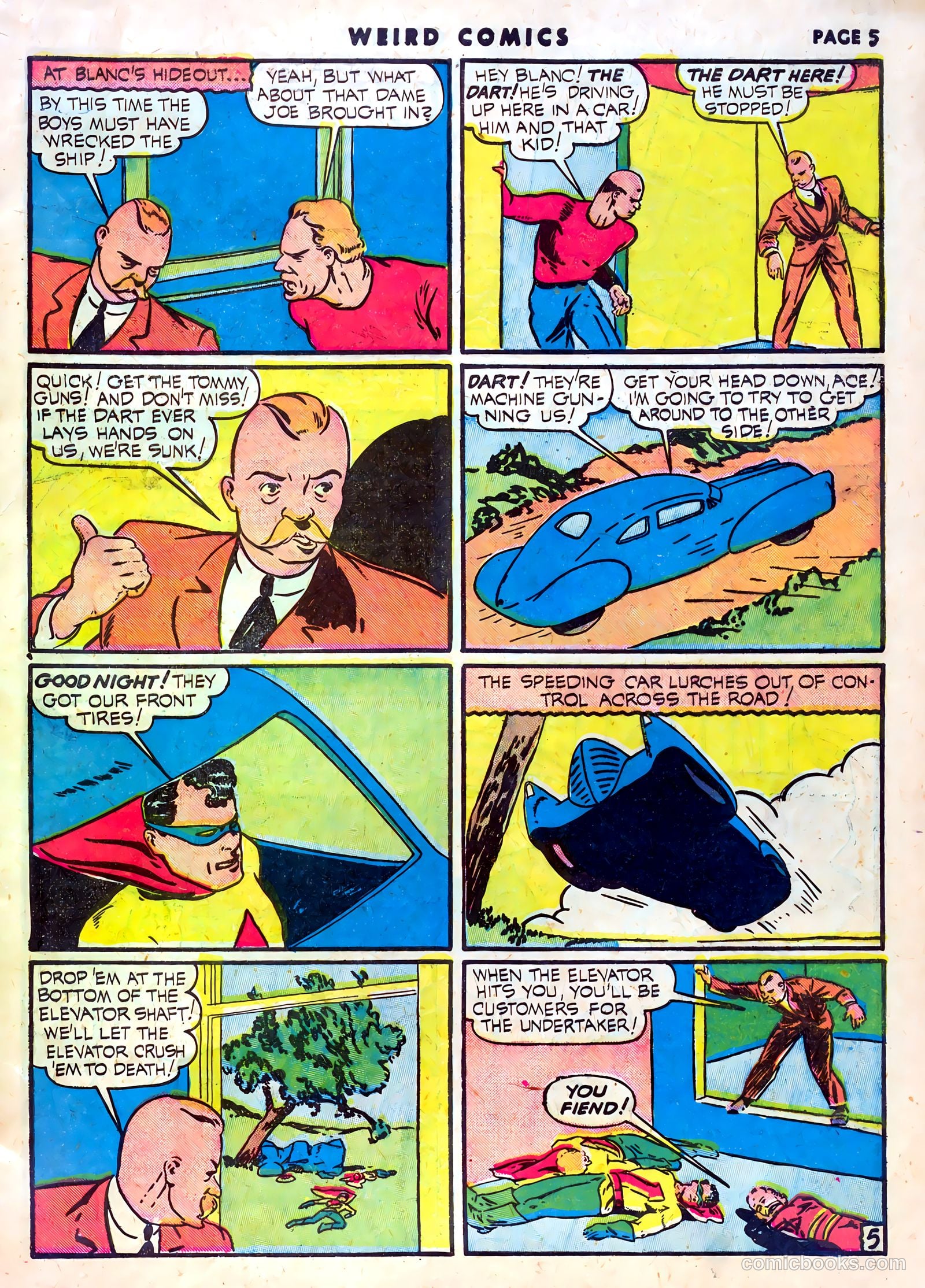 Weird Comics #15 (1941) — page 7 of 67