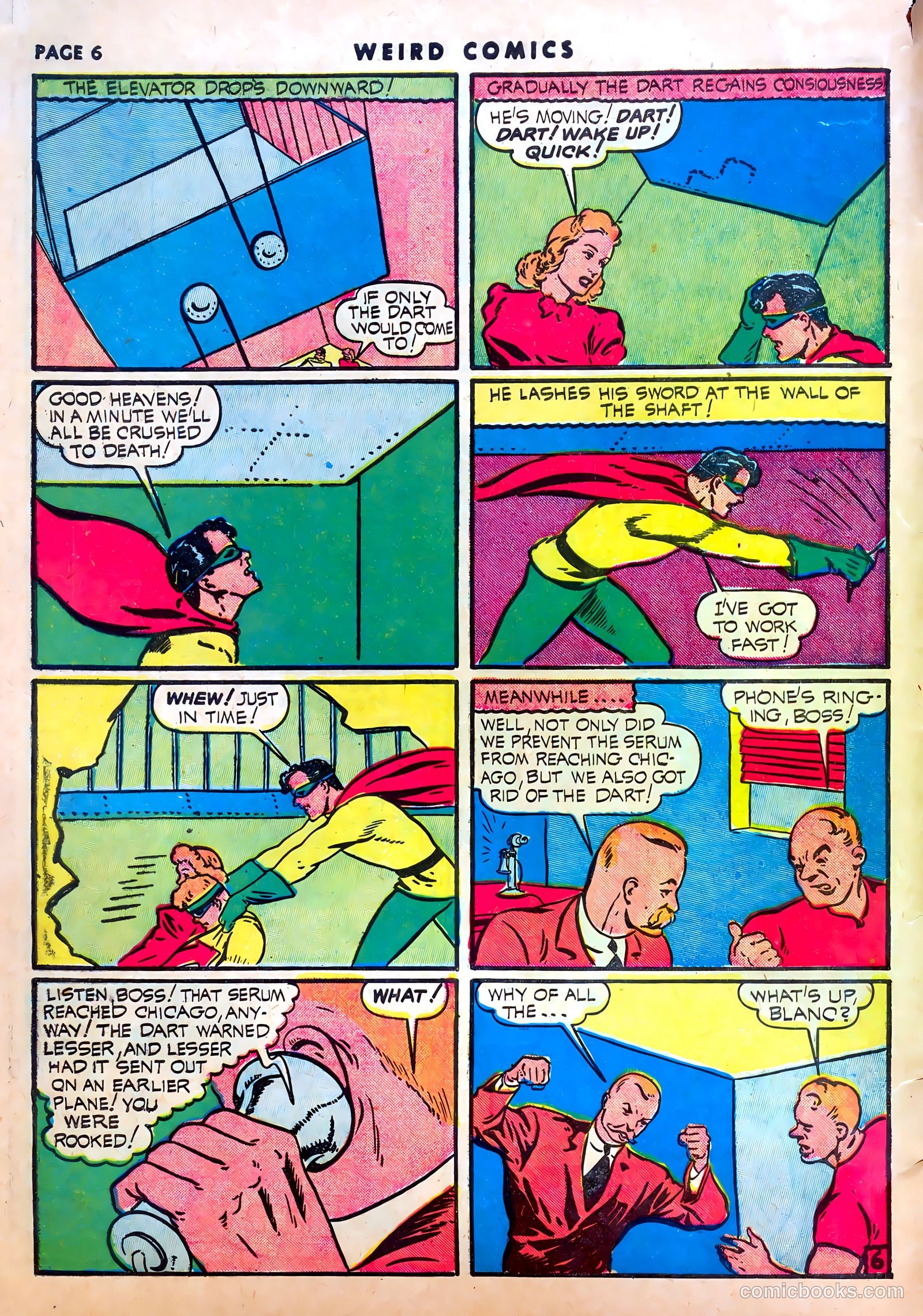 Weird Comics #15 (1941) — page 8 of 67