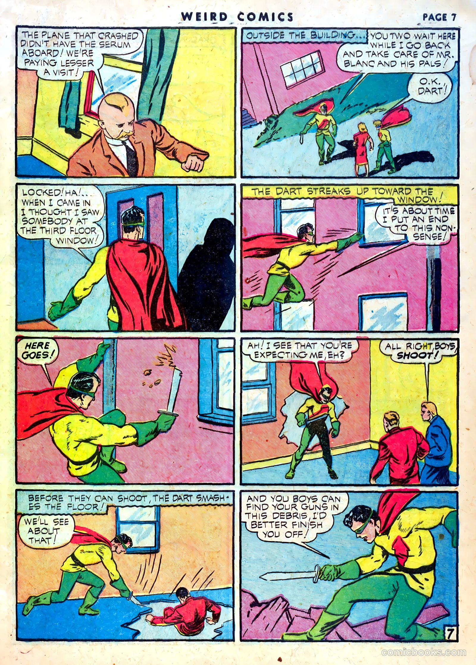 Weird Comics #15 (1941) — page 9 of 67