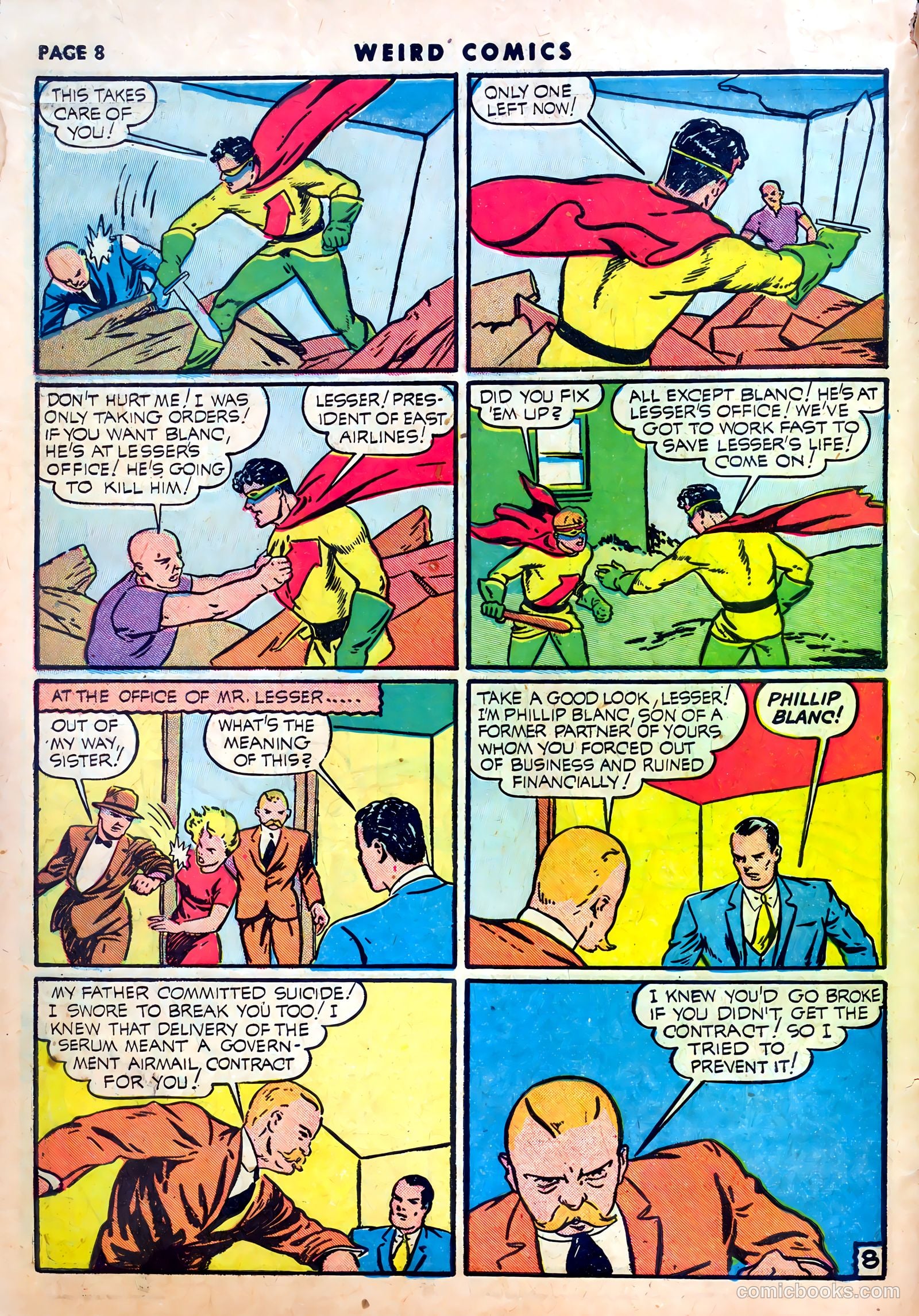 Weird Comics #15 (1941) — page 10 of 67