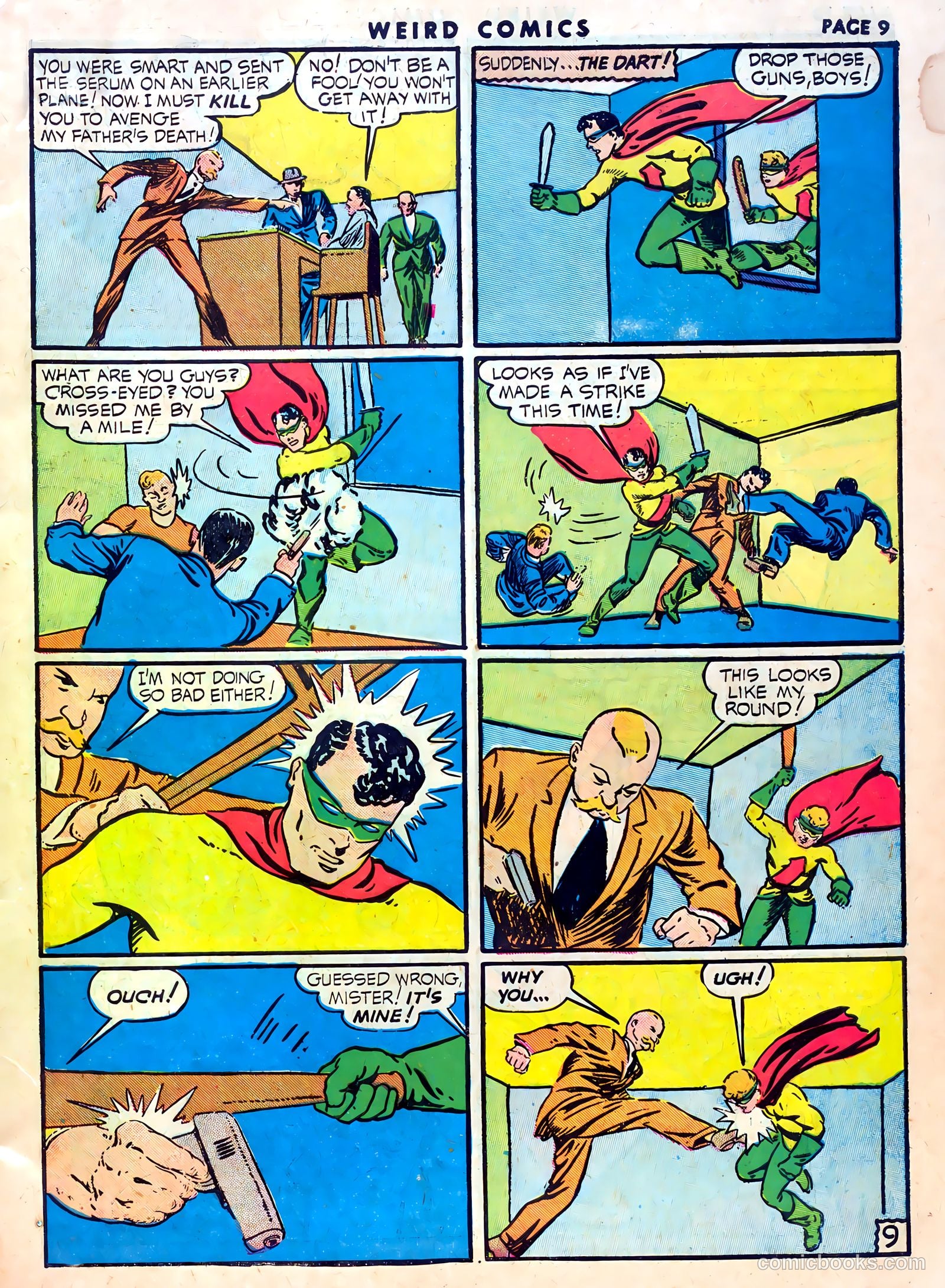 Weird Comics #15 (1941) — page 11 of 67