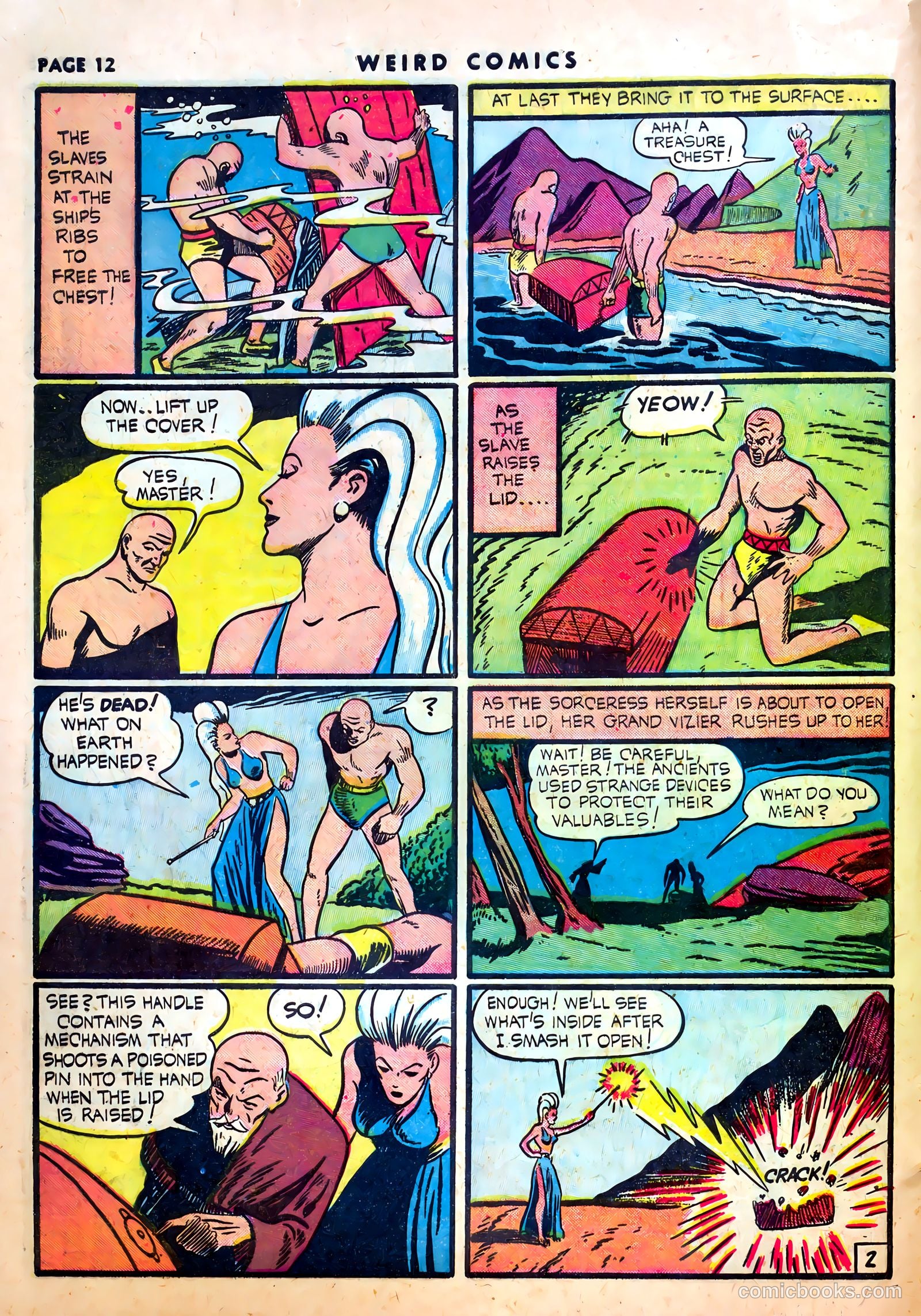 Weird Comics #15 (1941) — page 14 of 67