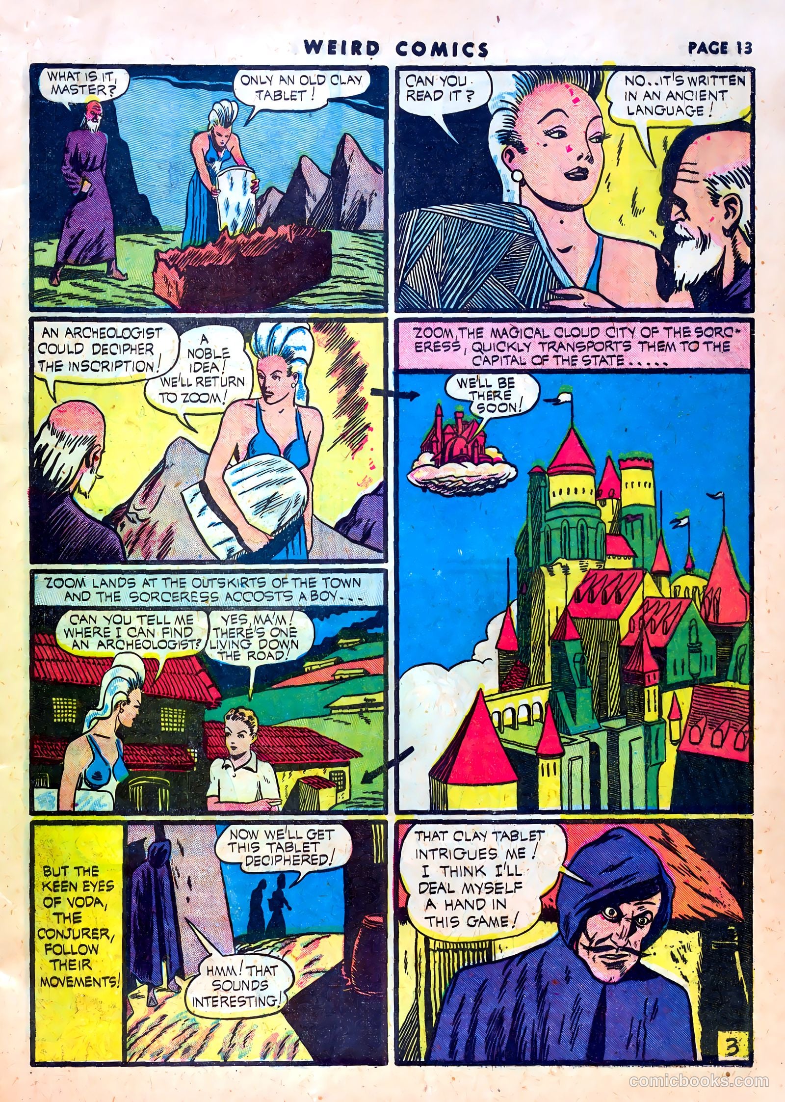 Weird Comics #15 (1941) — page 15 of 67