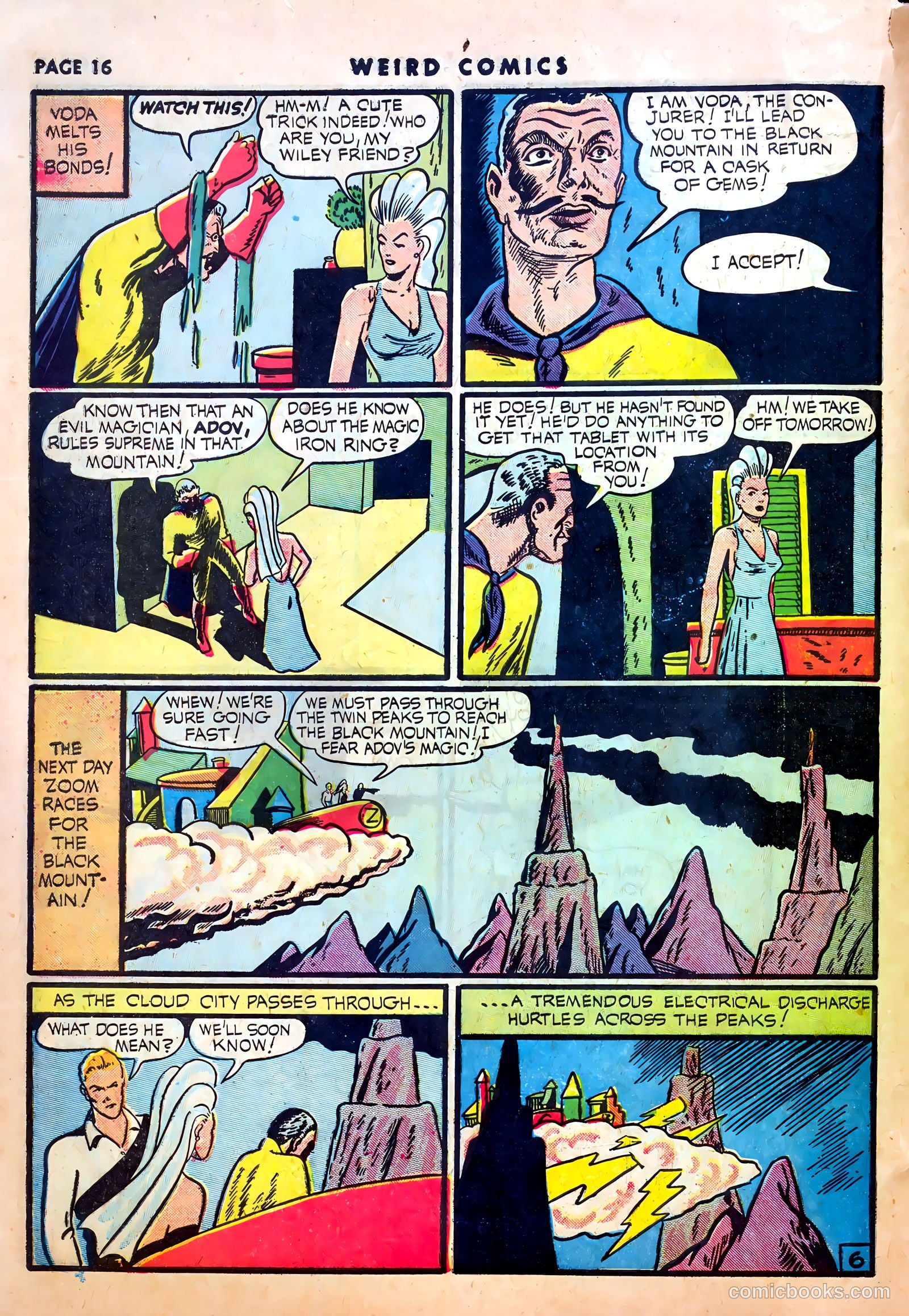 Weird Comics #15 (1941) — page 18 of 67