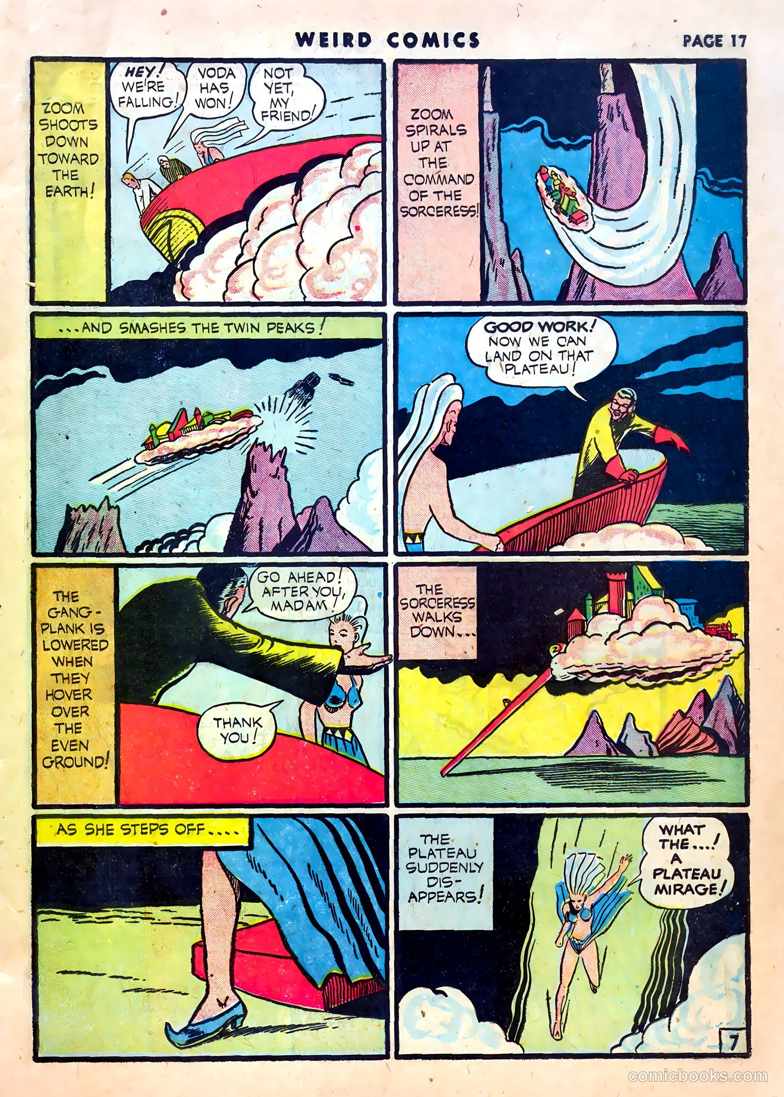 Weird Comics #15 (1941) — page 19 of 67