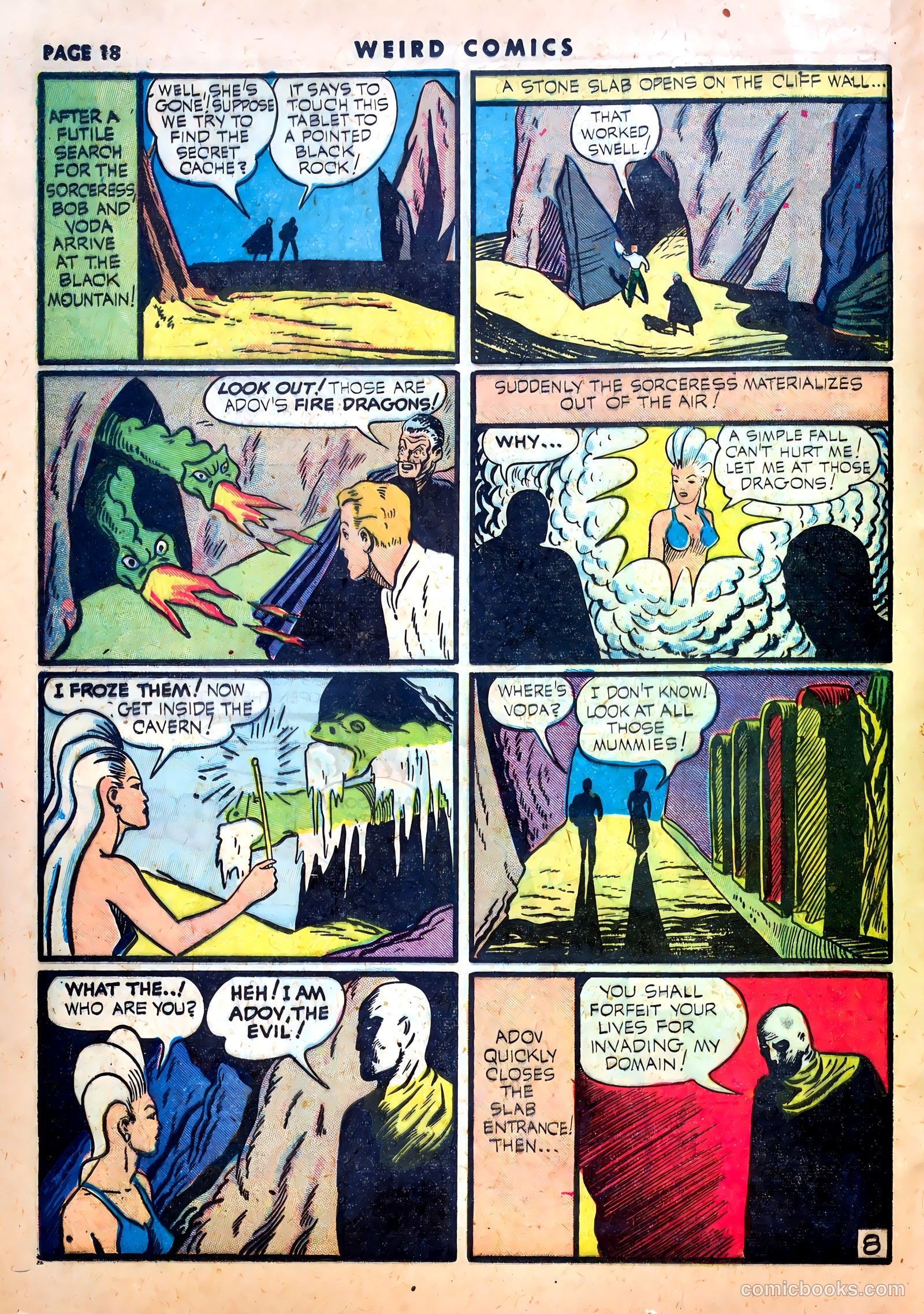 Weird Comics #15 (1941) — page 20 of 67