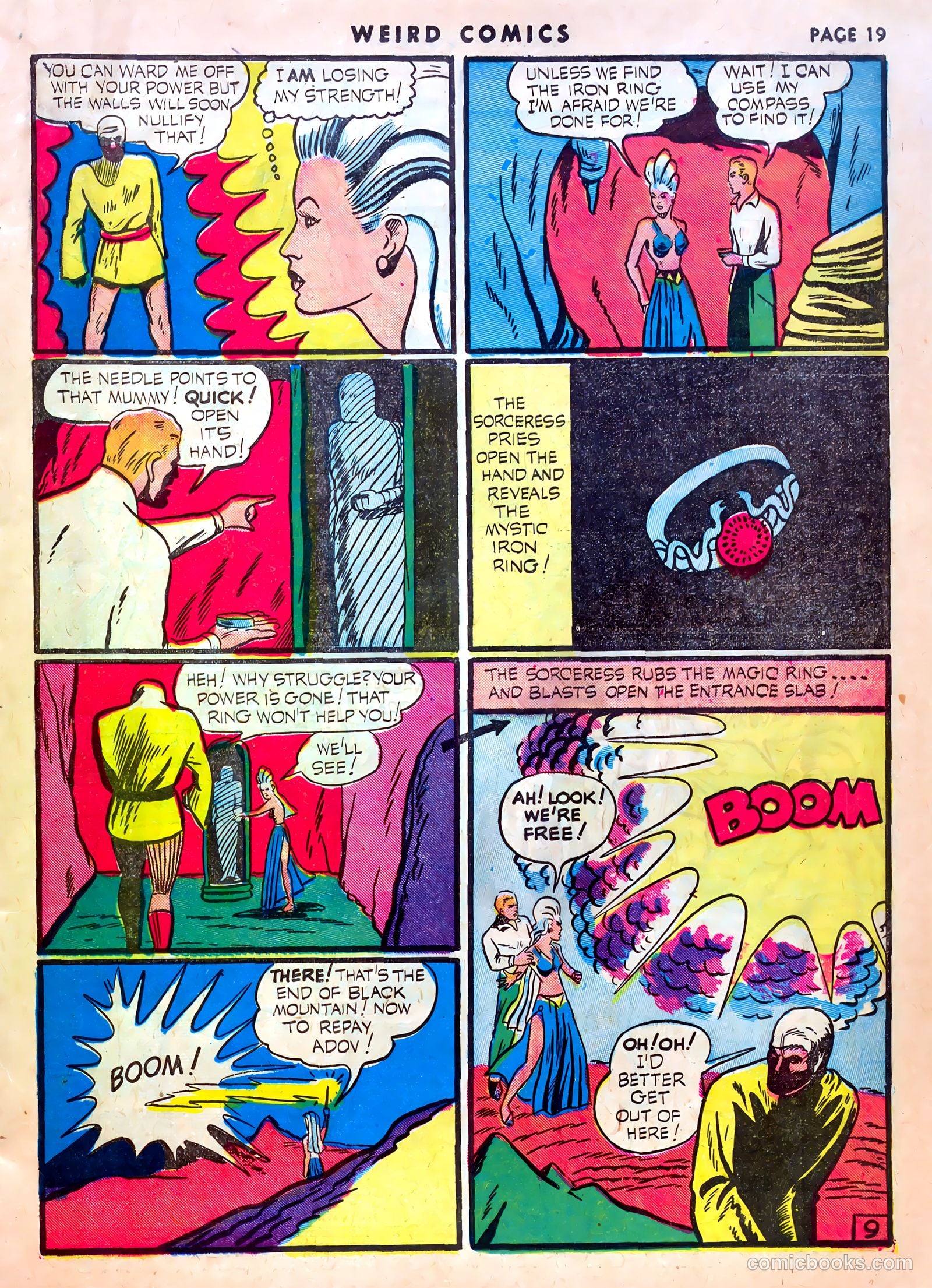 Weird Comics #15 (1941) — page 21 of 67