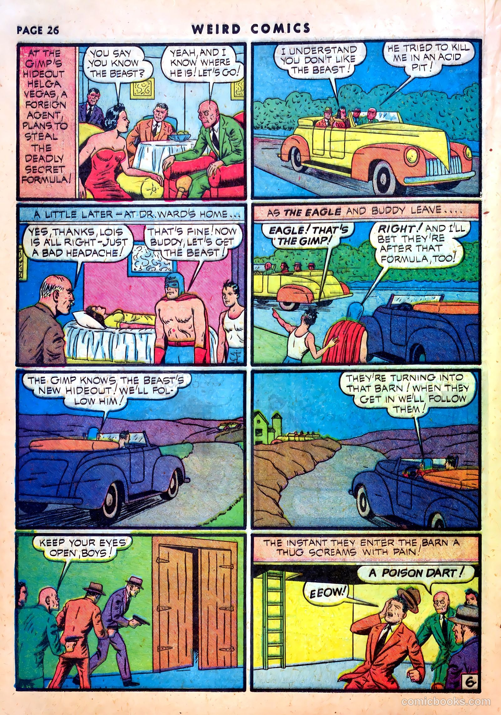 Weird Comics #15 (1941) — page 28 of 67