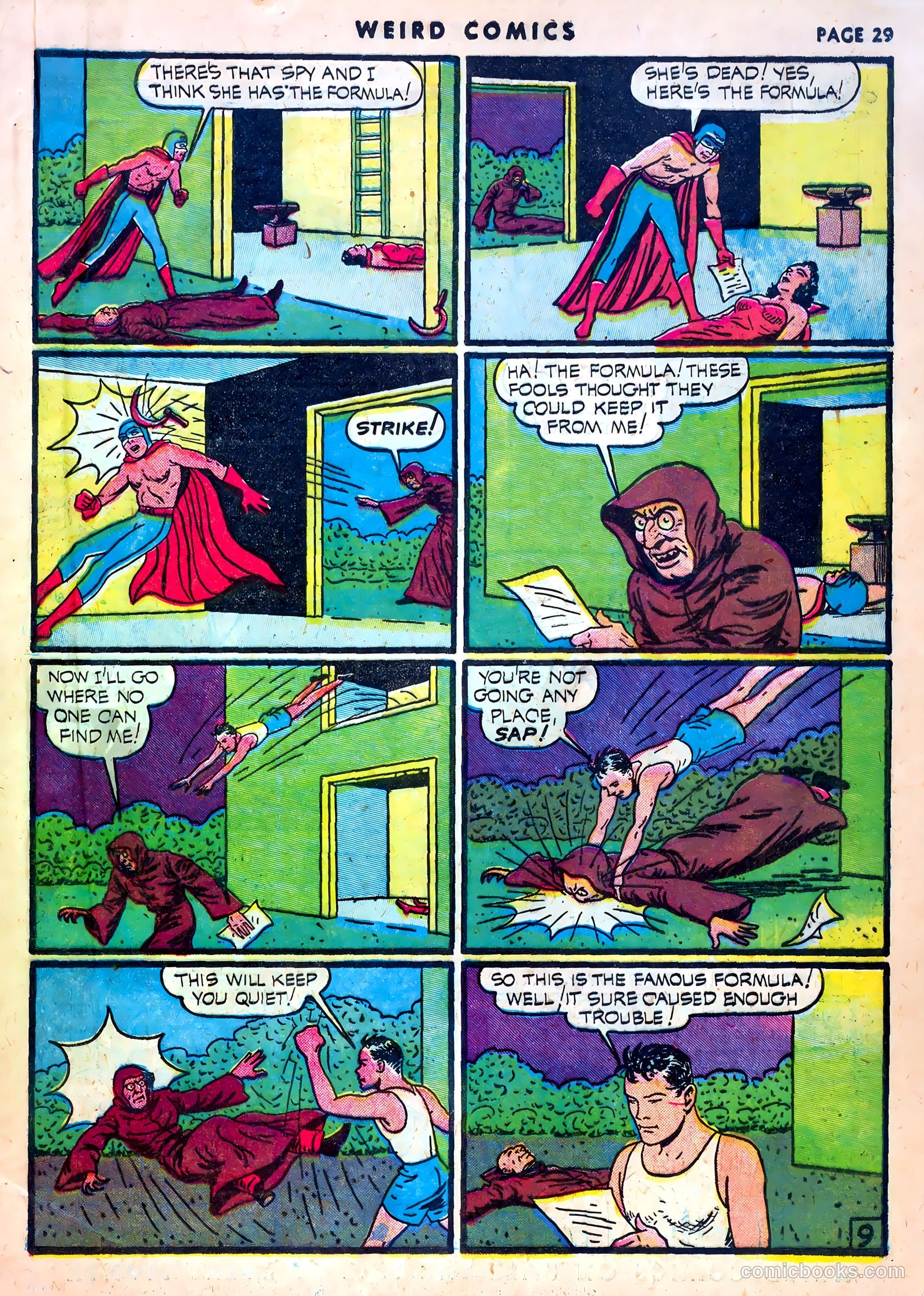 Weird Comics #15 (1941) — page 31 of 67