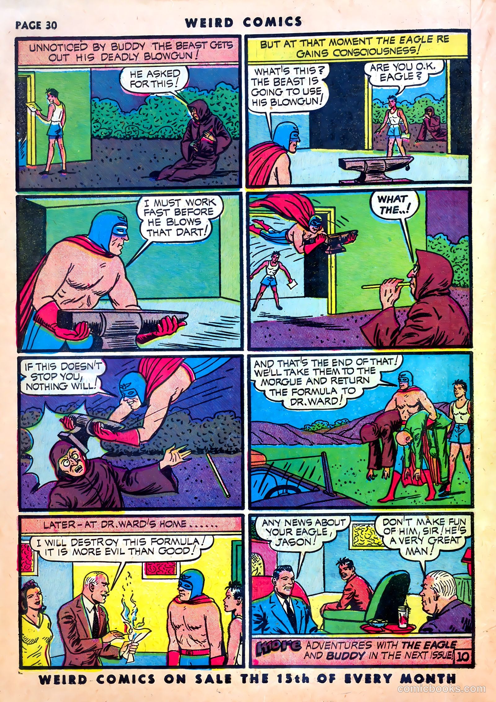 Weird Comics #15 (1941) — page 32 of 67