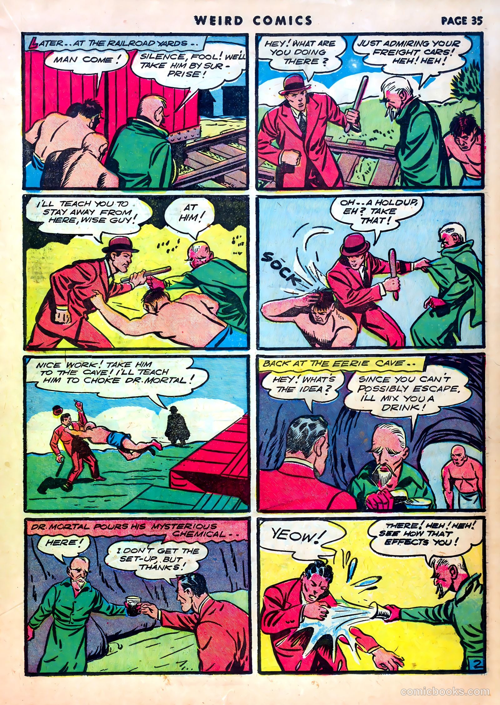 Weird Comics #15 (1941) — page 36 of 67