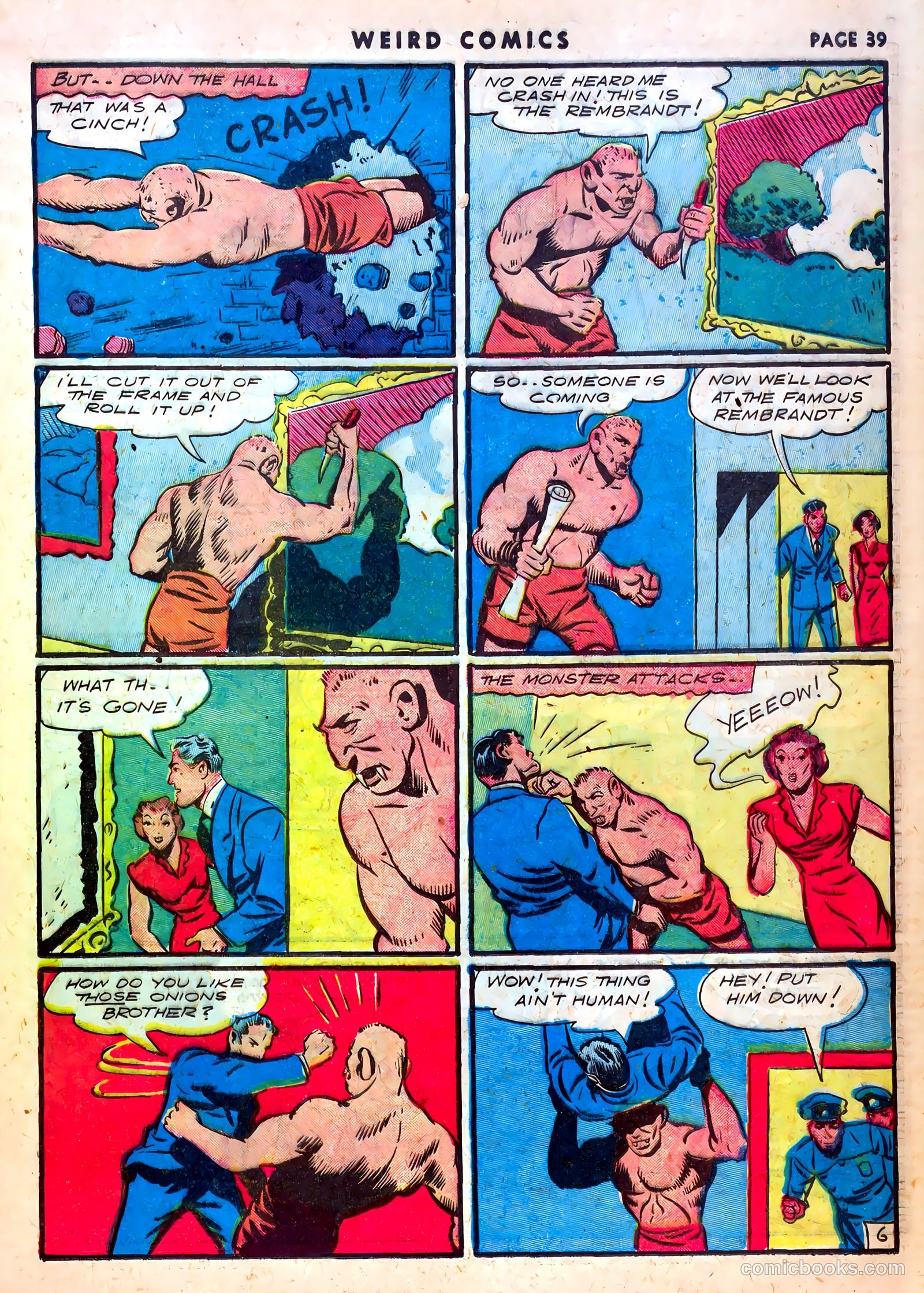 Weird Comics #15 (1941) — page 40 of 67