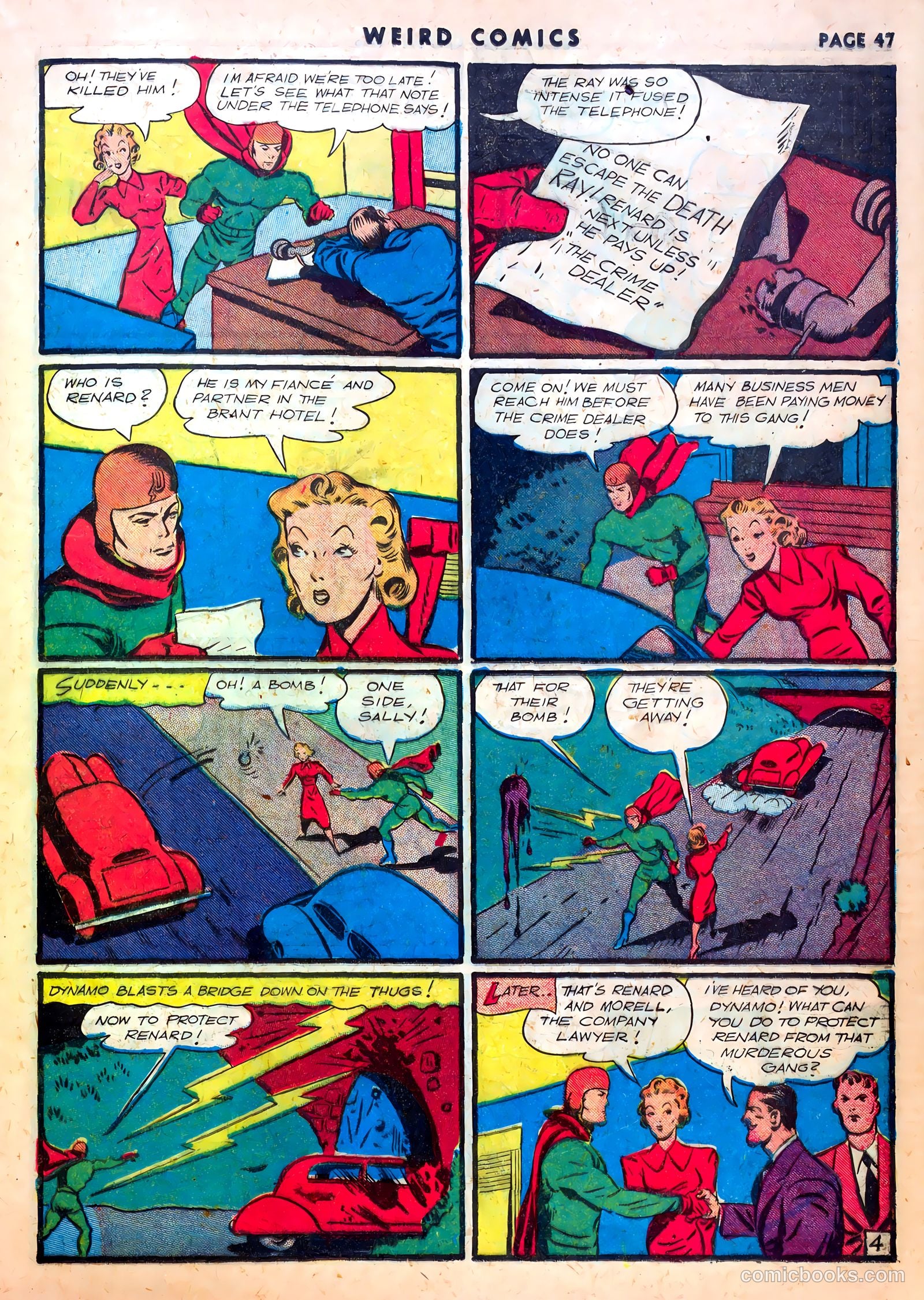 Weird Comics #15 (1941) — page 48 of 67