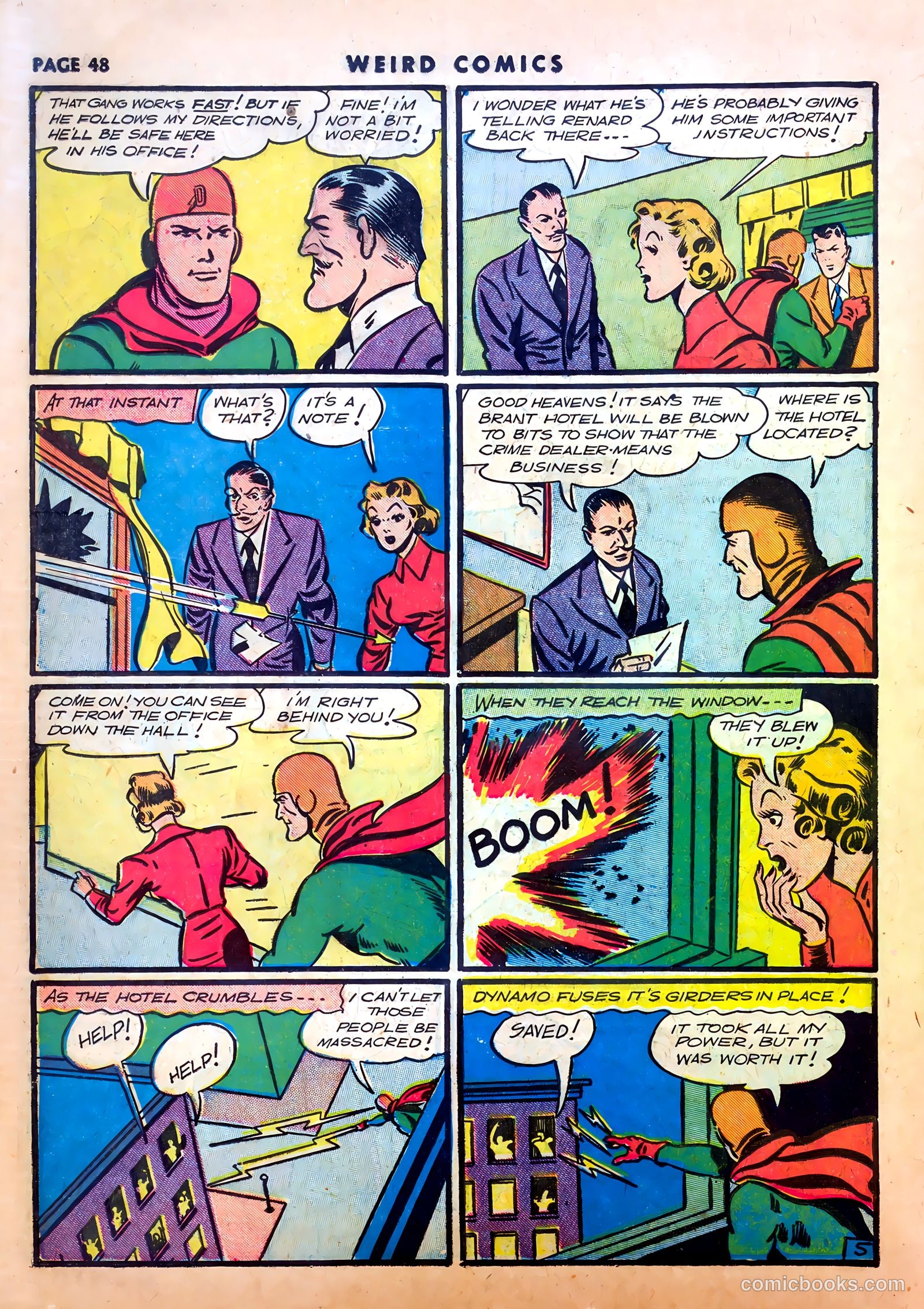 Weird Comics #15 (1941) — page 49 of 67