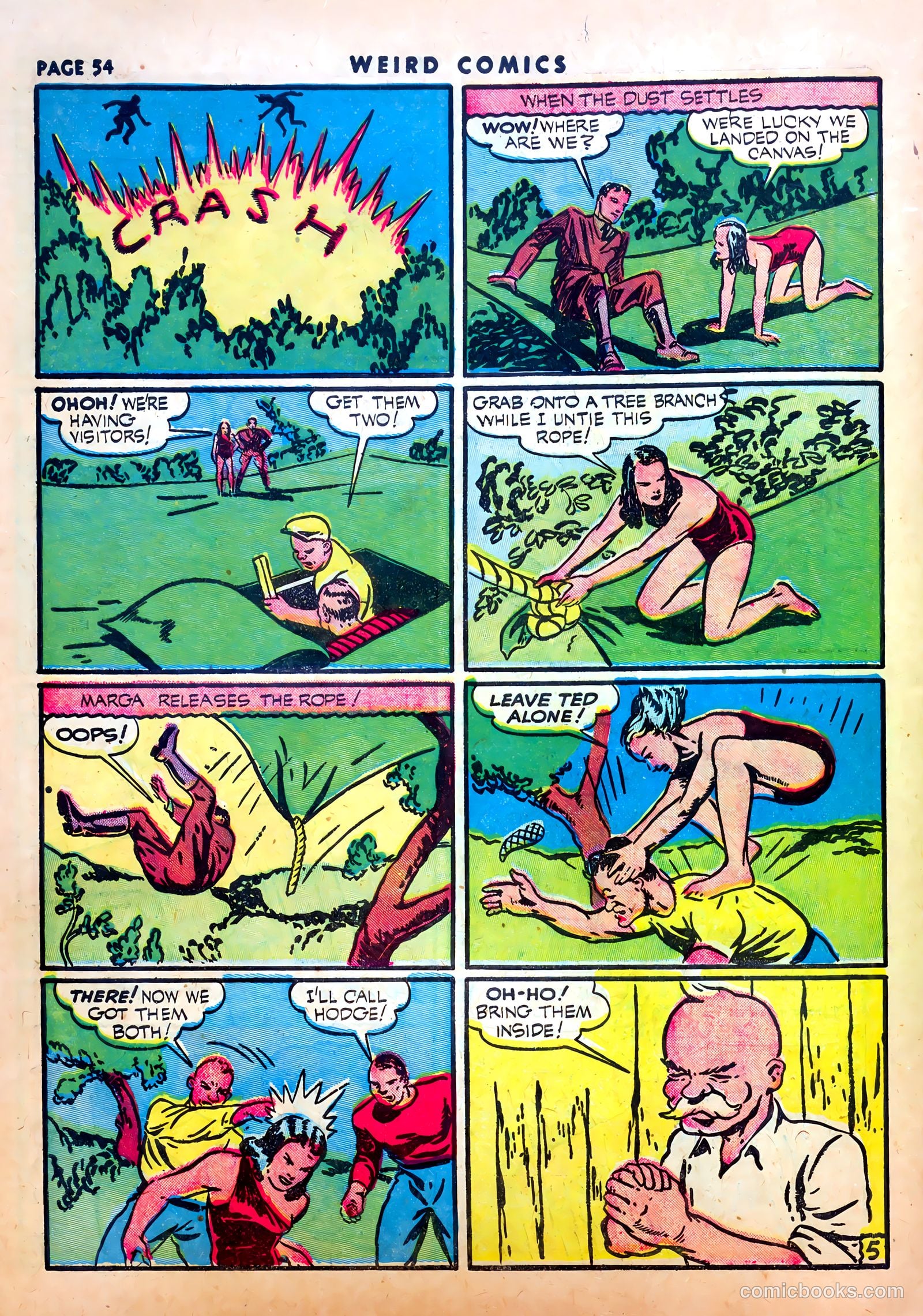 Weird Comics #15 (1941) — page 55 of 67