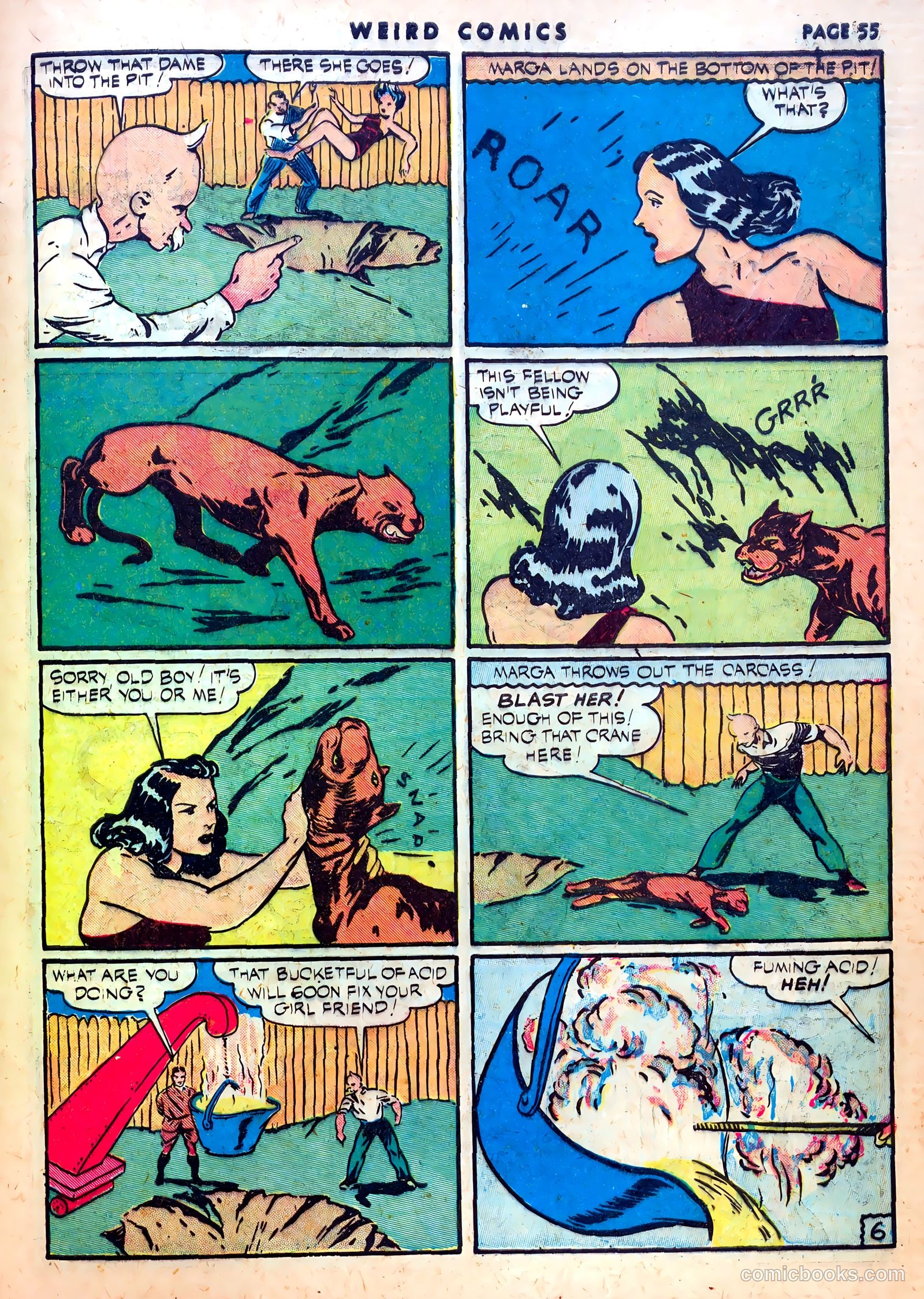 Weird Comics #15 (1941) — page 56 of 67