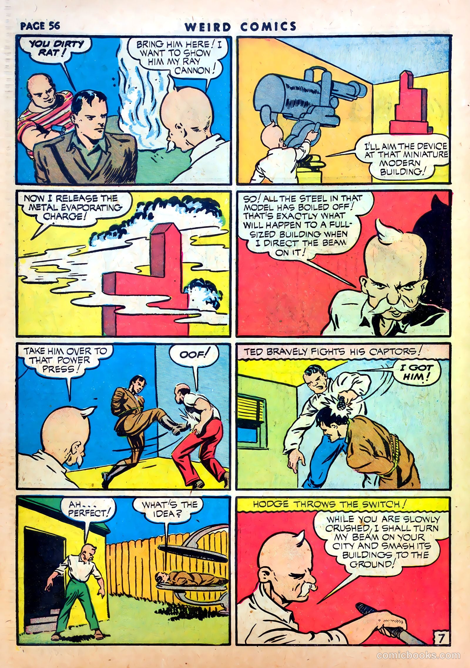 Weird Comics #15 (1941) — page 57 of 67