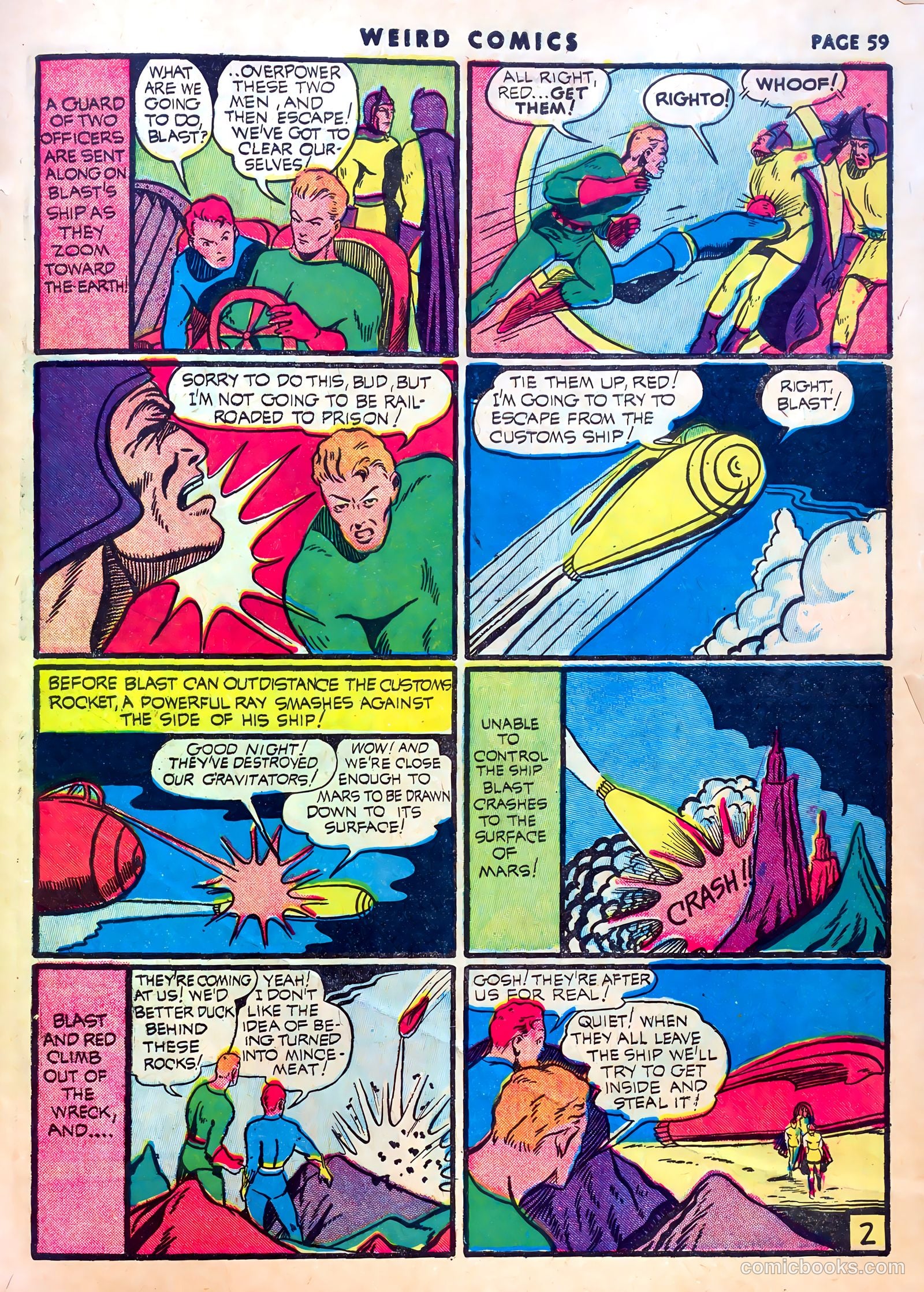 Weird Comics #15 (1941) — page 60 of 67