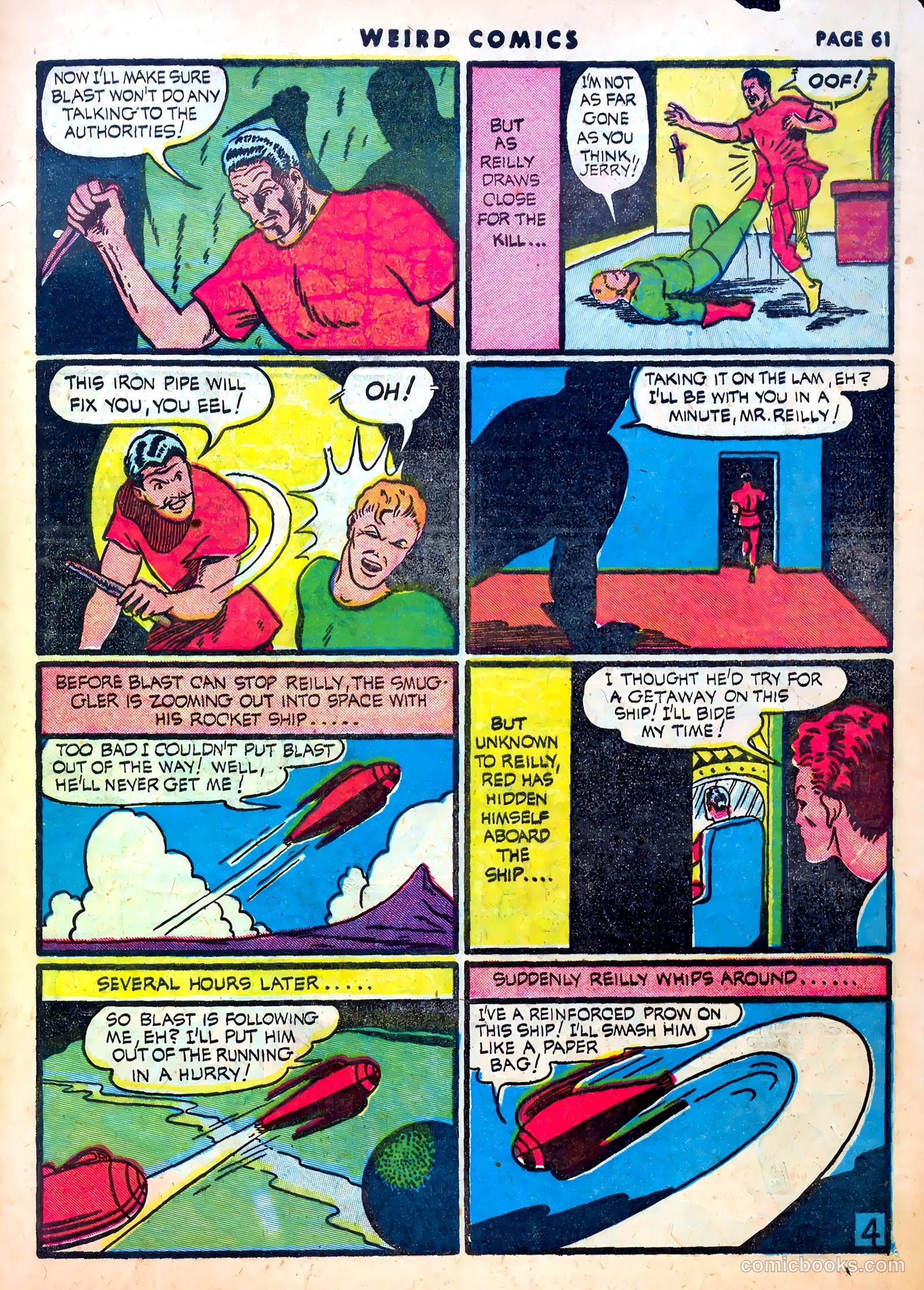 Weird Comics #15 (1941) — page 62 of 67