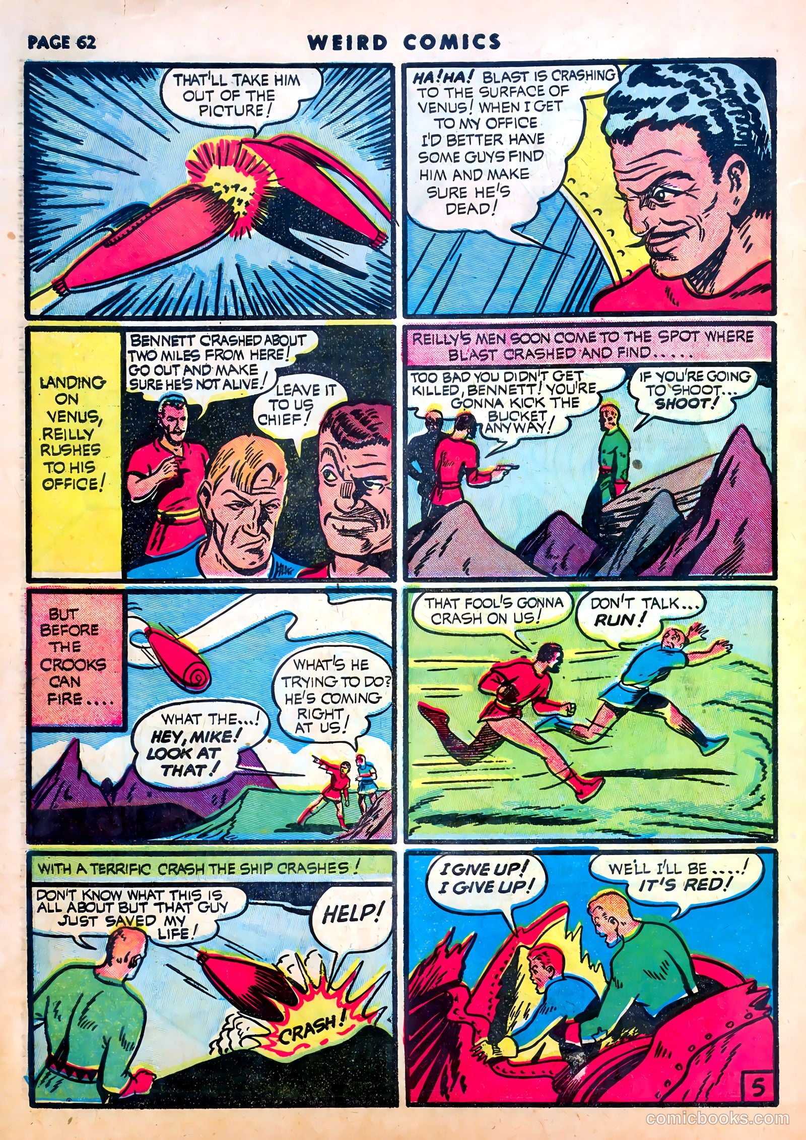 Weird Comics #15 (1941) — page 63 of 67