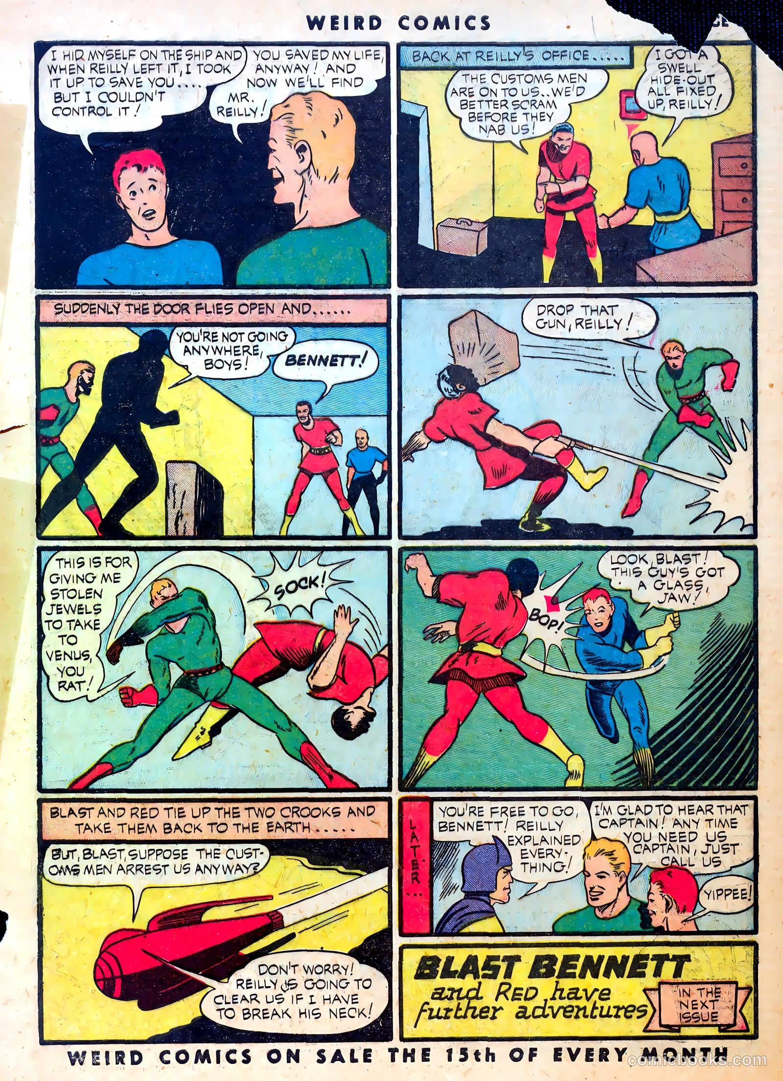 Weird Comics #15 (1941) — page 64 of 67