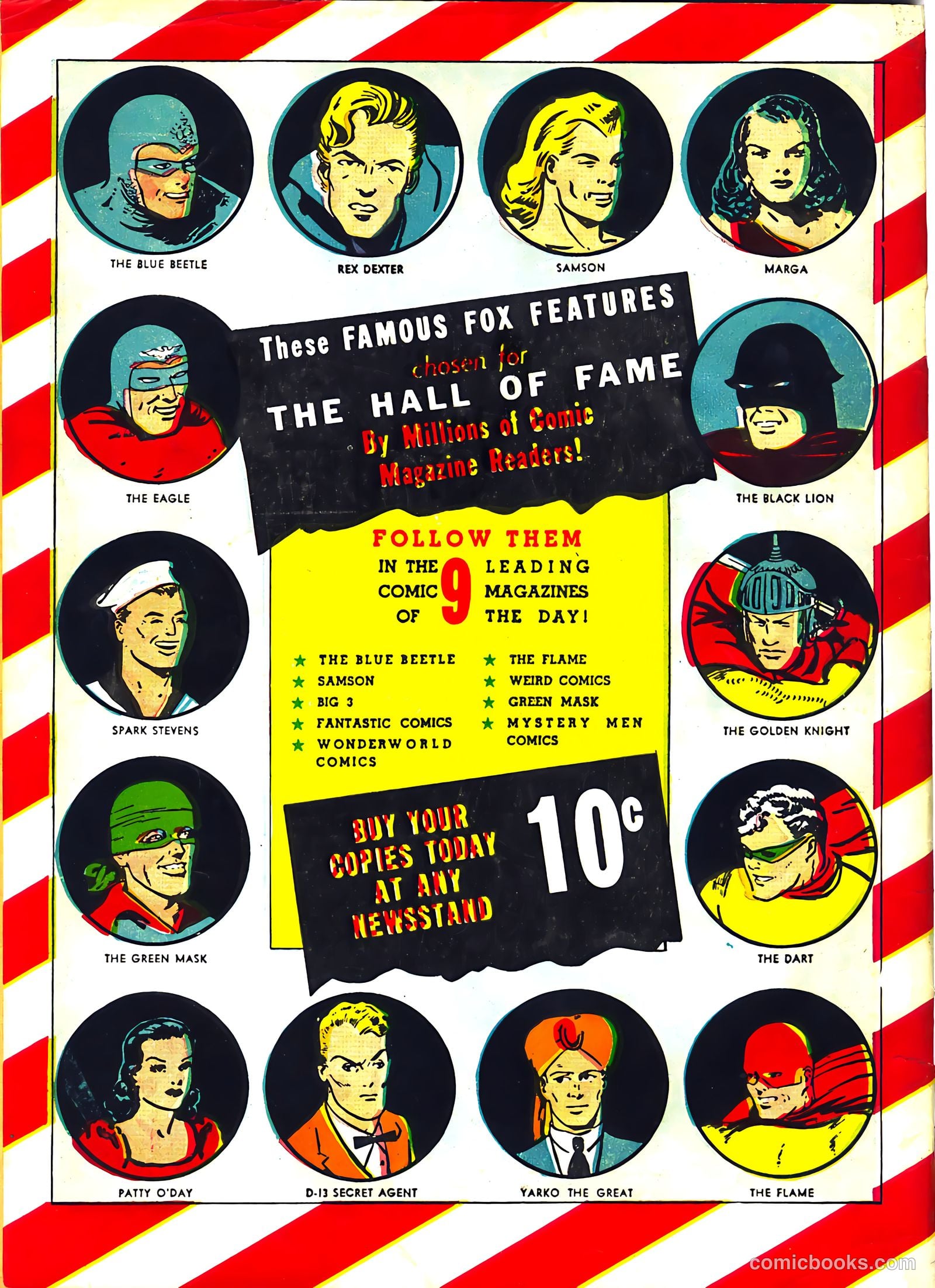 Weird Comics #15 (1941) — page 67 of 67